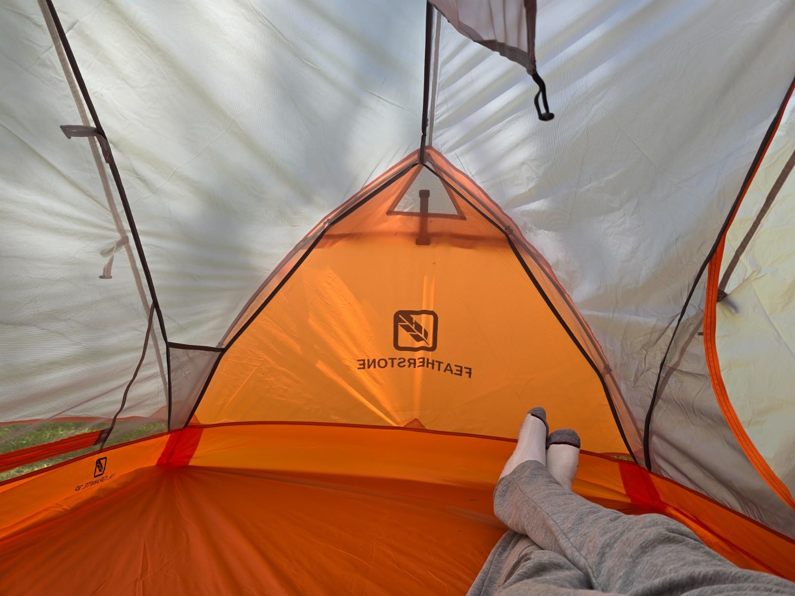 Featherstone Backpacking Tent Lightweight for 3-Season Outdoor Camping, Hiking, and Biking - Includes Footprint, Waterproof, Packs Light and Compact customer photo 1