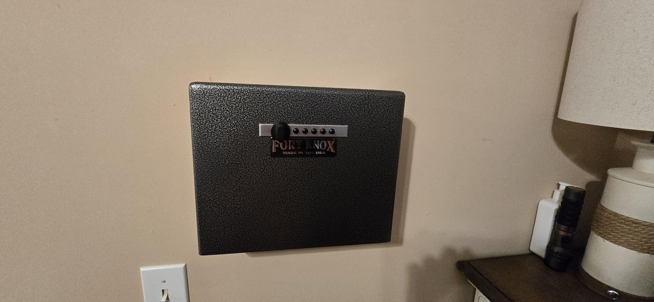Fort Knox Original Pistol Box (PB1) - Security for pistols, handgun, California DOJ Certified, Quick-Access Mechanical Lock, Heavy-Duty Steel customer photo 1