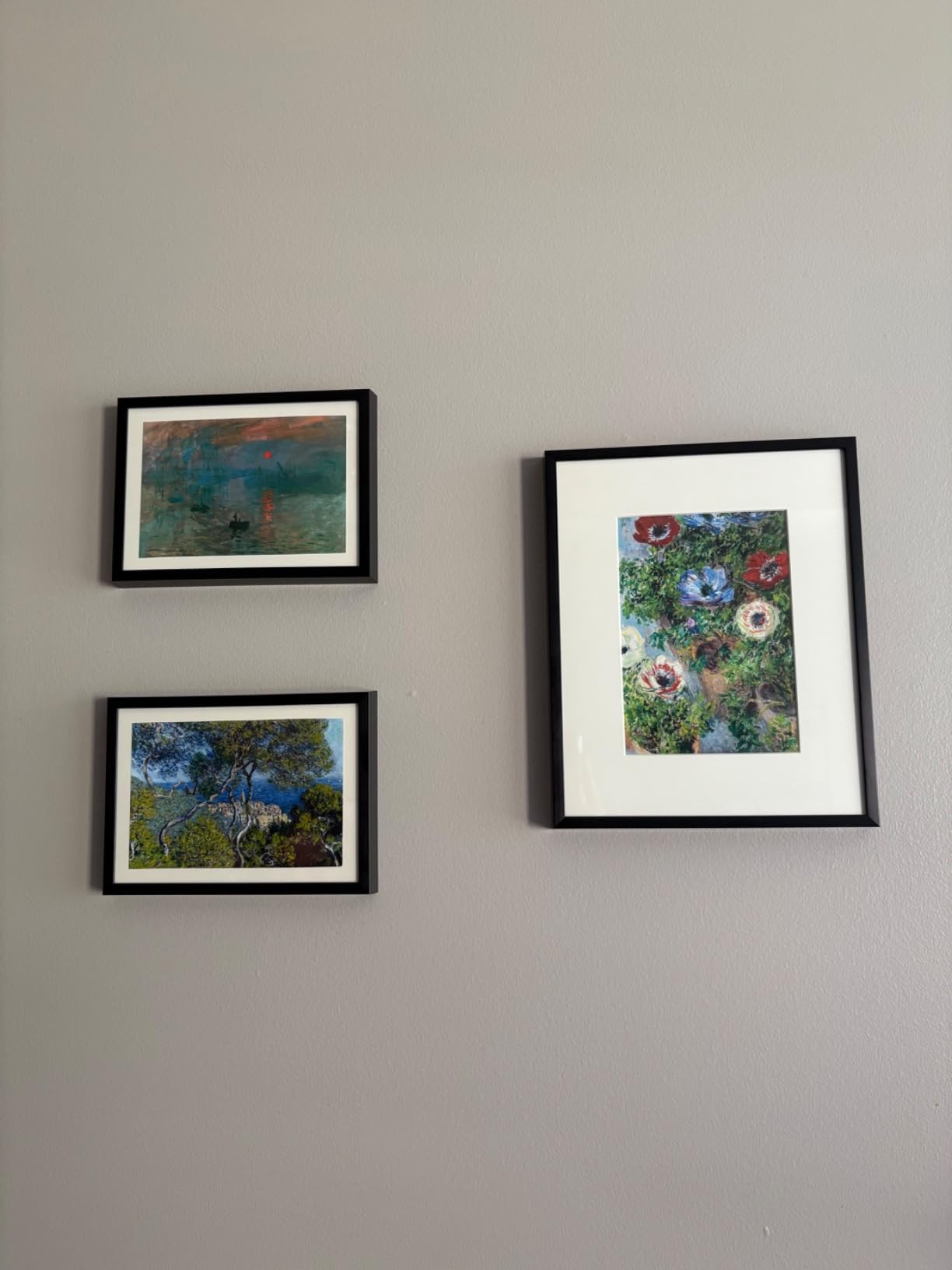 Golden State Art 7 Pack Gold Aluminum Frame with White Mat, Real Glass | Includes One 11x14, Two 8x10, Four 5x7 Frames with Sawtooth Hangers for Wall Mounting. Great for gallery wall customer photo 2