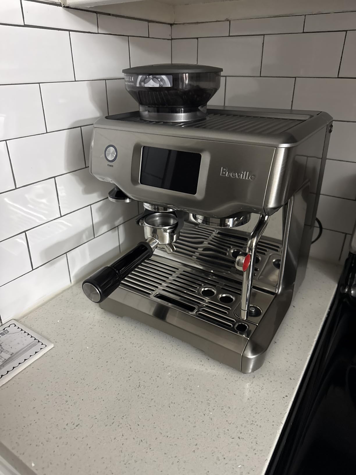 BES880BSS Barista Touch Espresso Machine, Brushed Stainless Steel customer photo 1