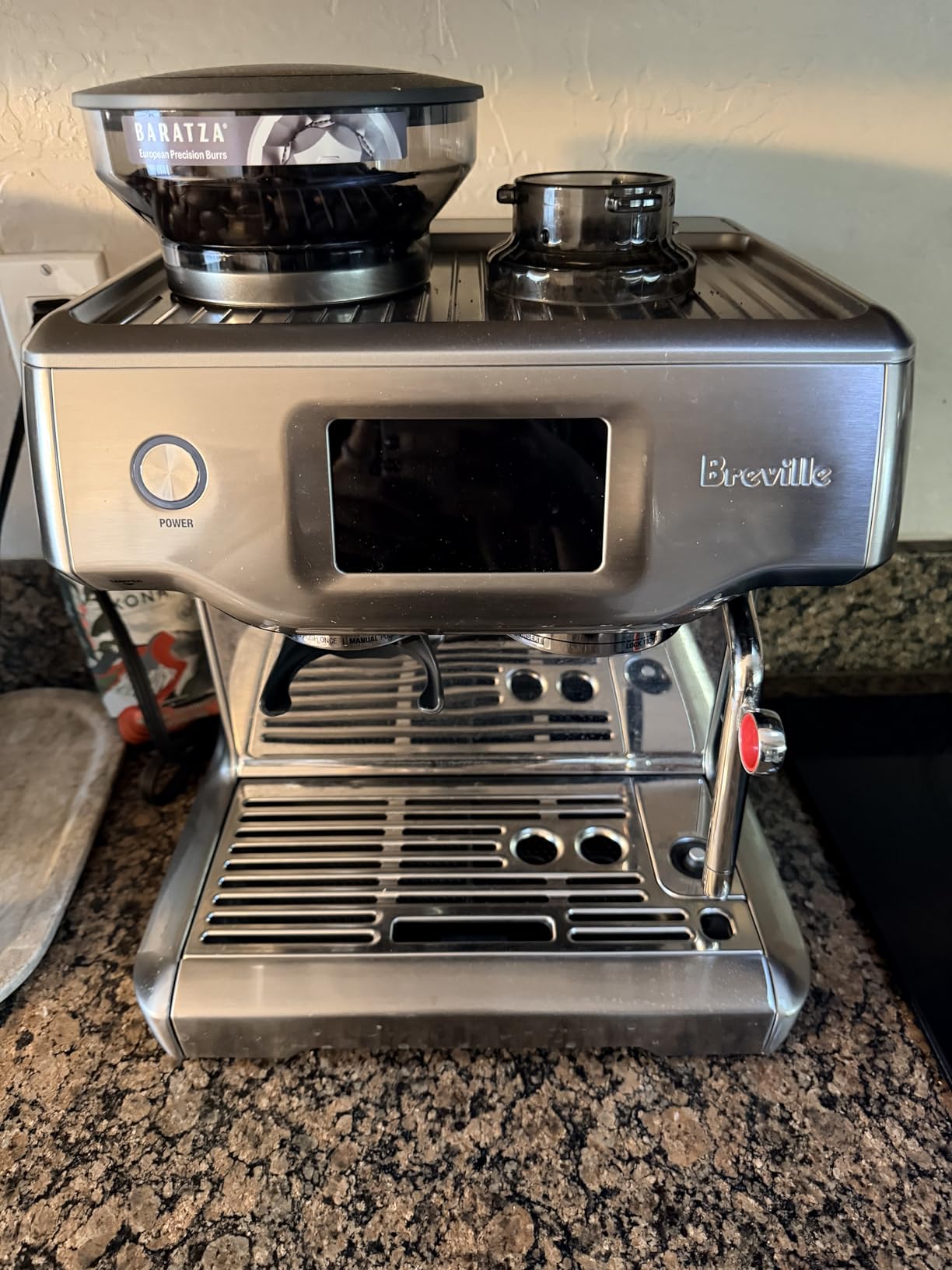 BES880BSS Barista Touch Espresso Machine, Brushed Stainless Steel customer photo 2