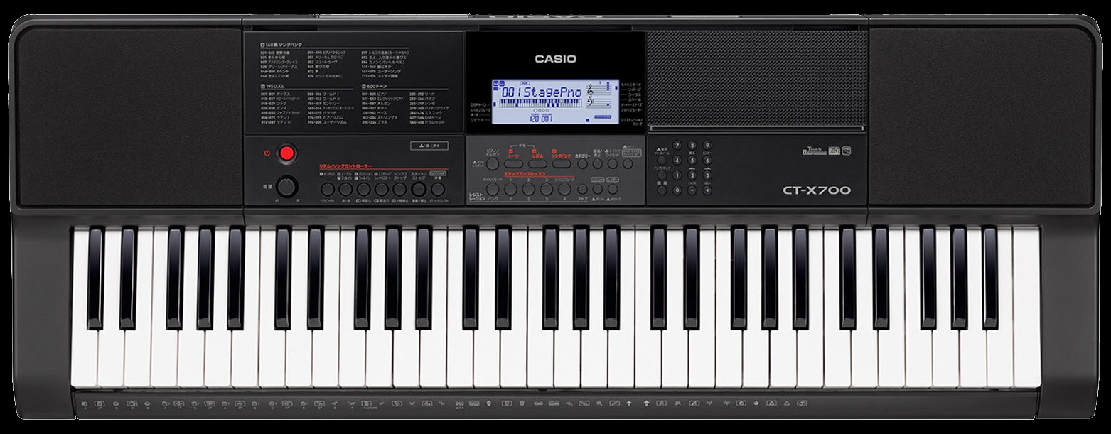CT-X700 - Portable 61-Key Keyboard | 600 Tones, 195 Rhythms, and AiX Sound Engine | Perfect for Any Musician | 61 Full-Size Touch-Responsive Keys, AC Adapter Included customer photo 1