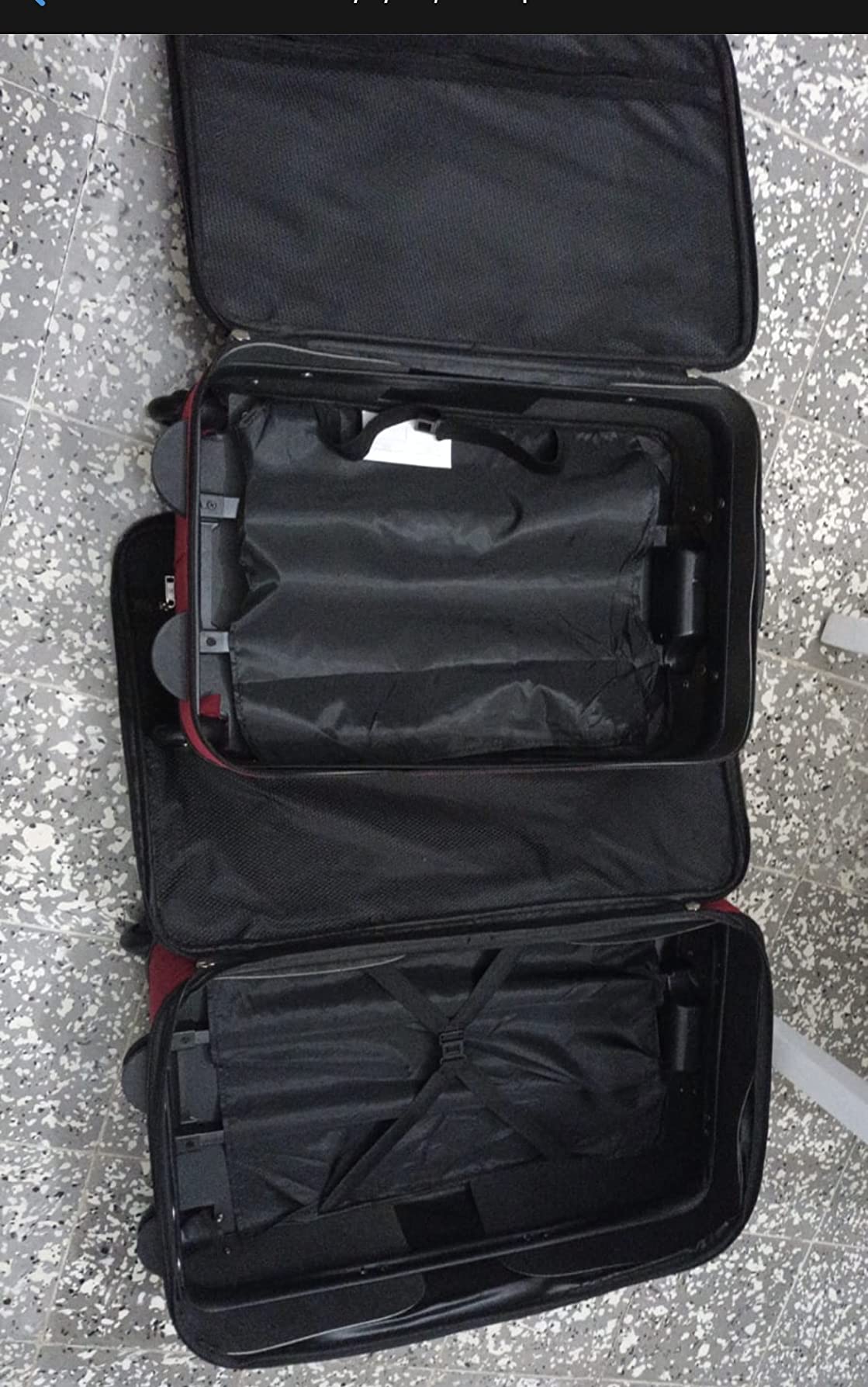 American Tourister Fieldbrook XLT Softside Upright Luggage, Navy, 3-Piece Set (BB/21/25) customer photo 2