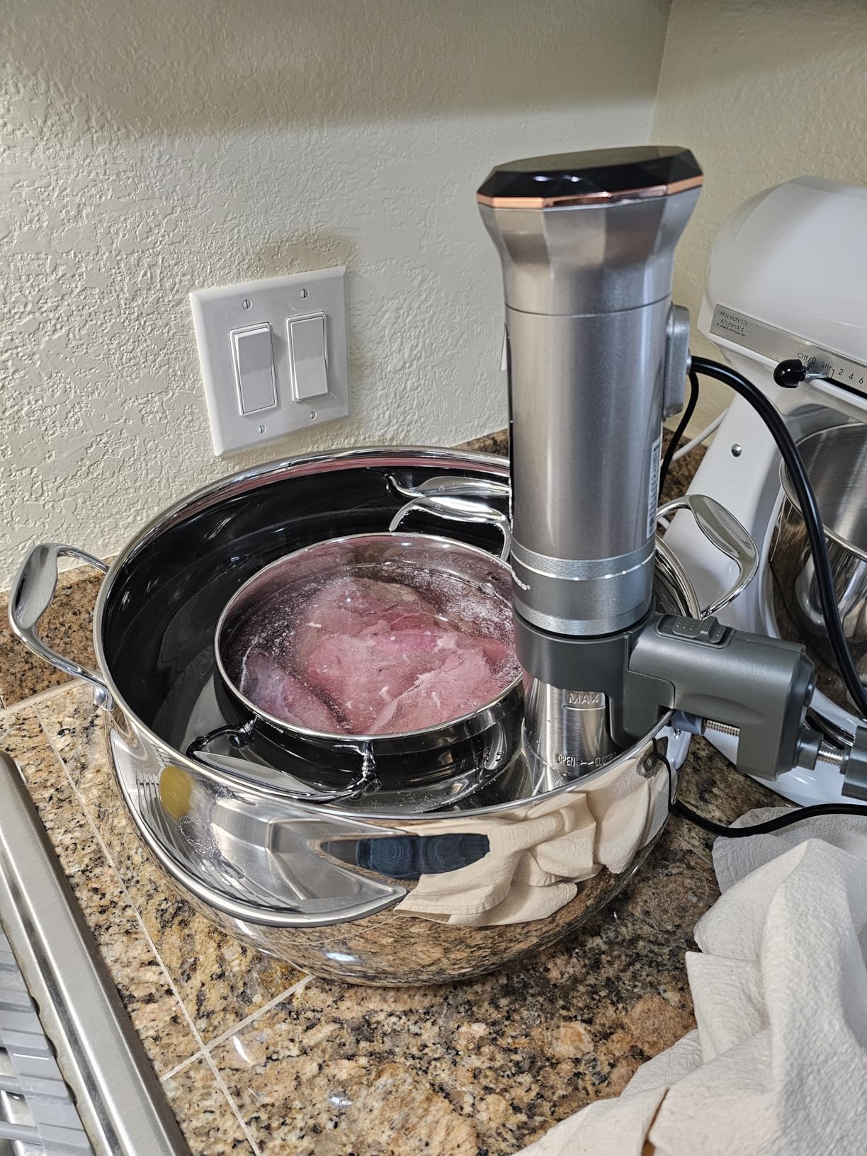 KitchenBoss Sous Vide Cooker Machine Ultra-quiet 1100 Watts Sous Vide G300S customer photo 1
