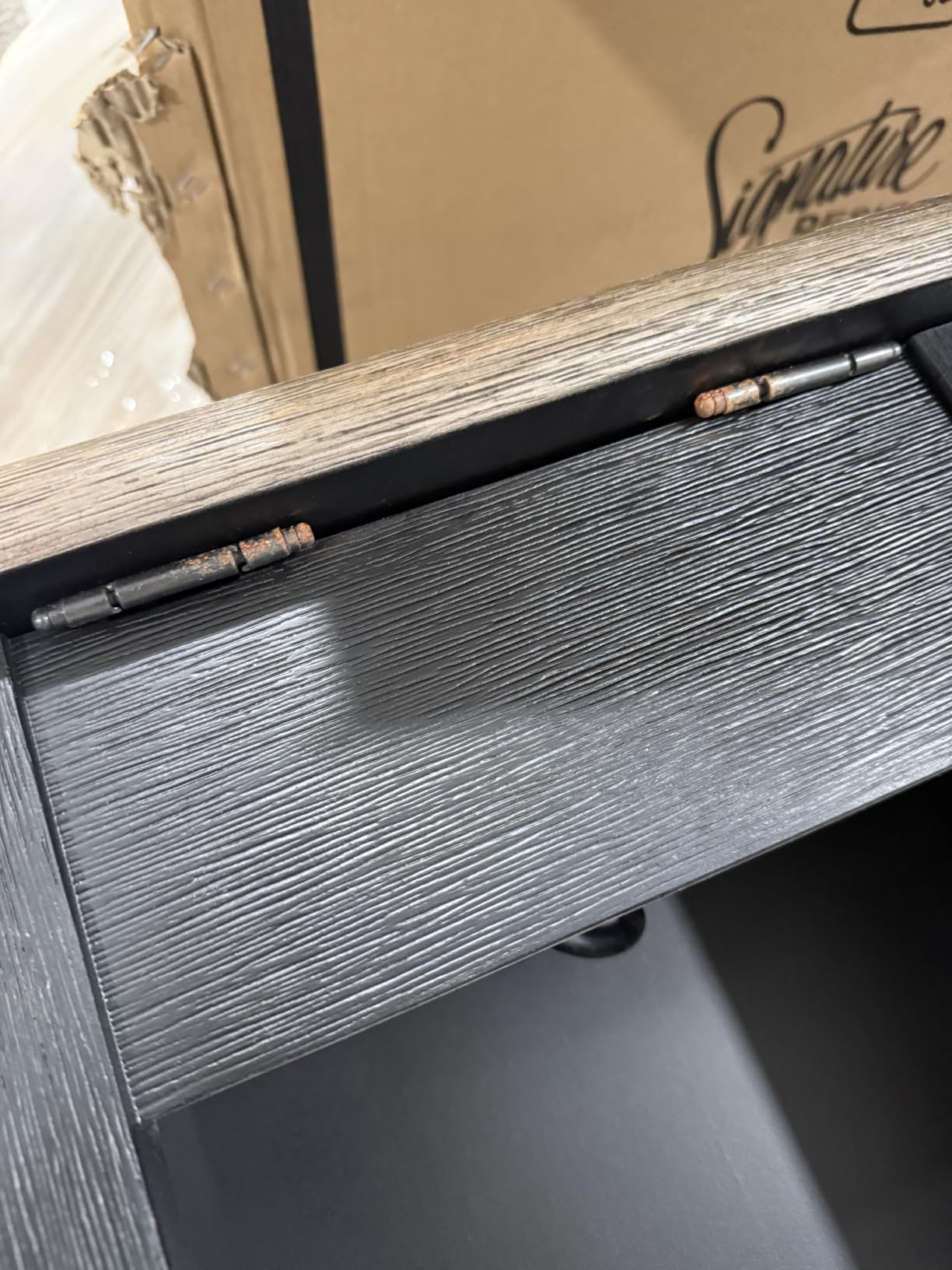 Signature Design by Ashley Bolanburg Farmhouse End Table with USB & Outlets customer photo 2