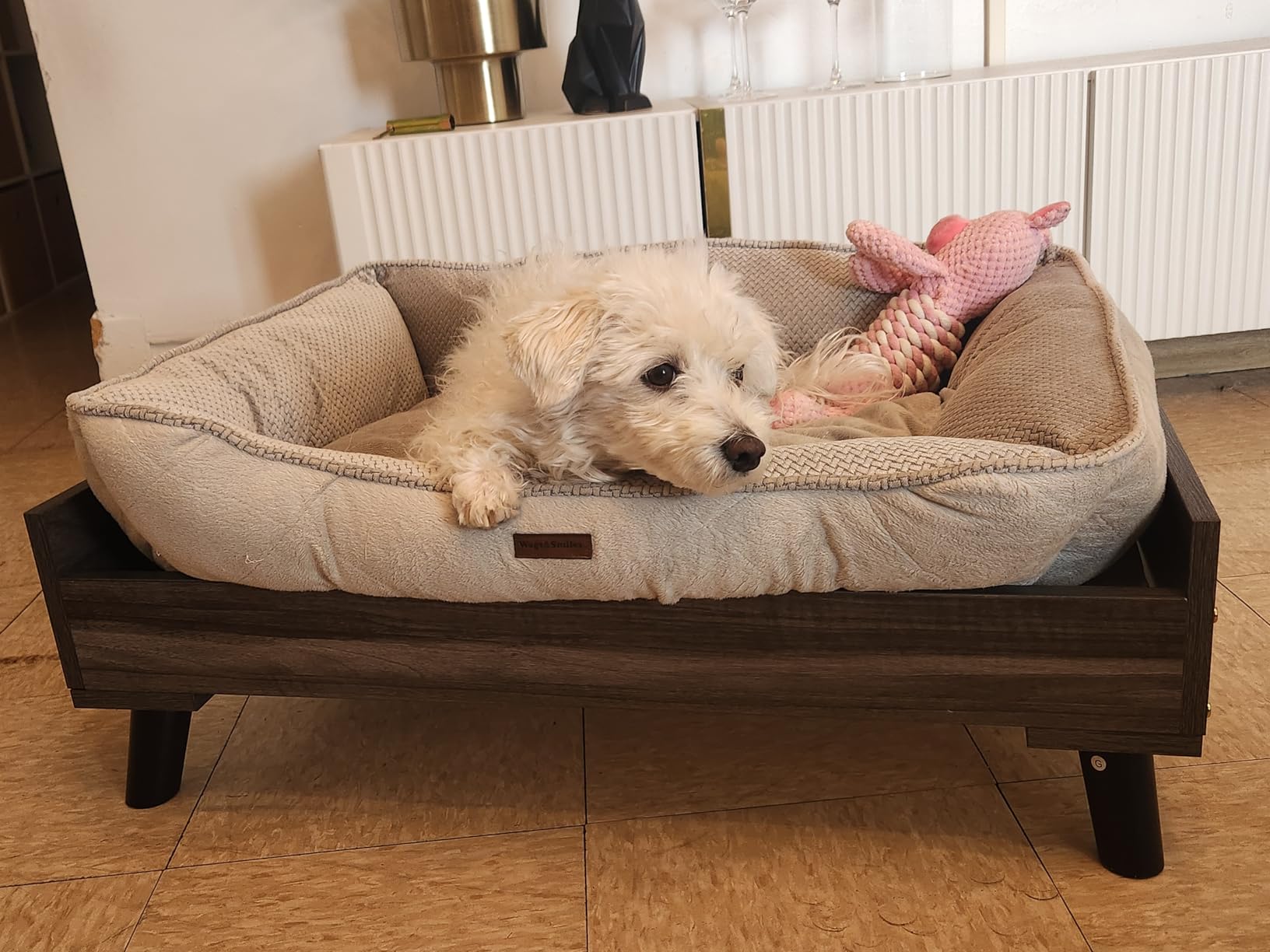 Furhaven Elevated Dog Bed Frame for 36