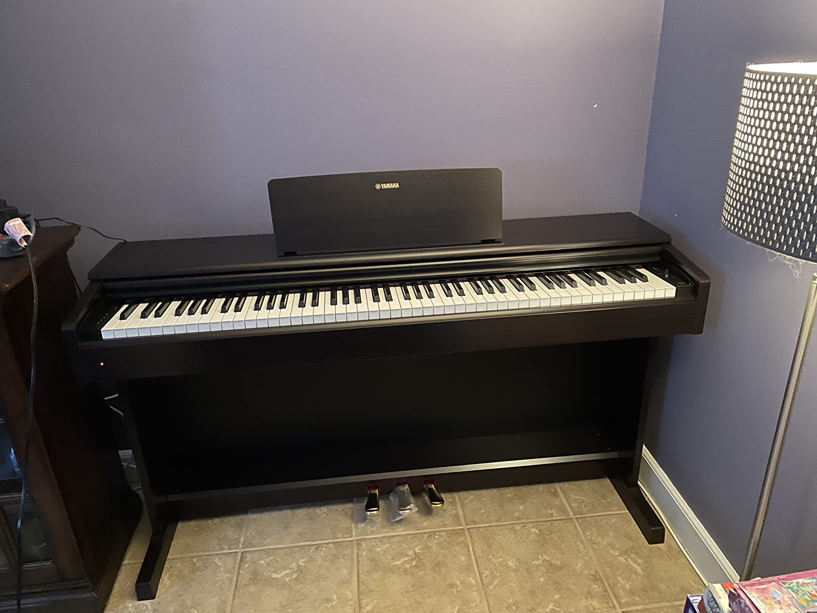Yamaha YDP144 Arius Series Piano with Bench, Dark Rosewood customer photo 1