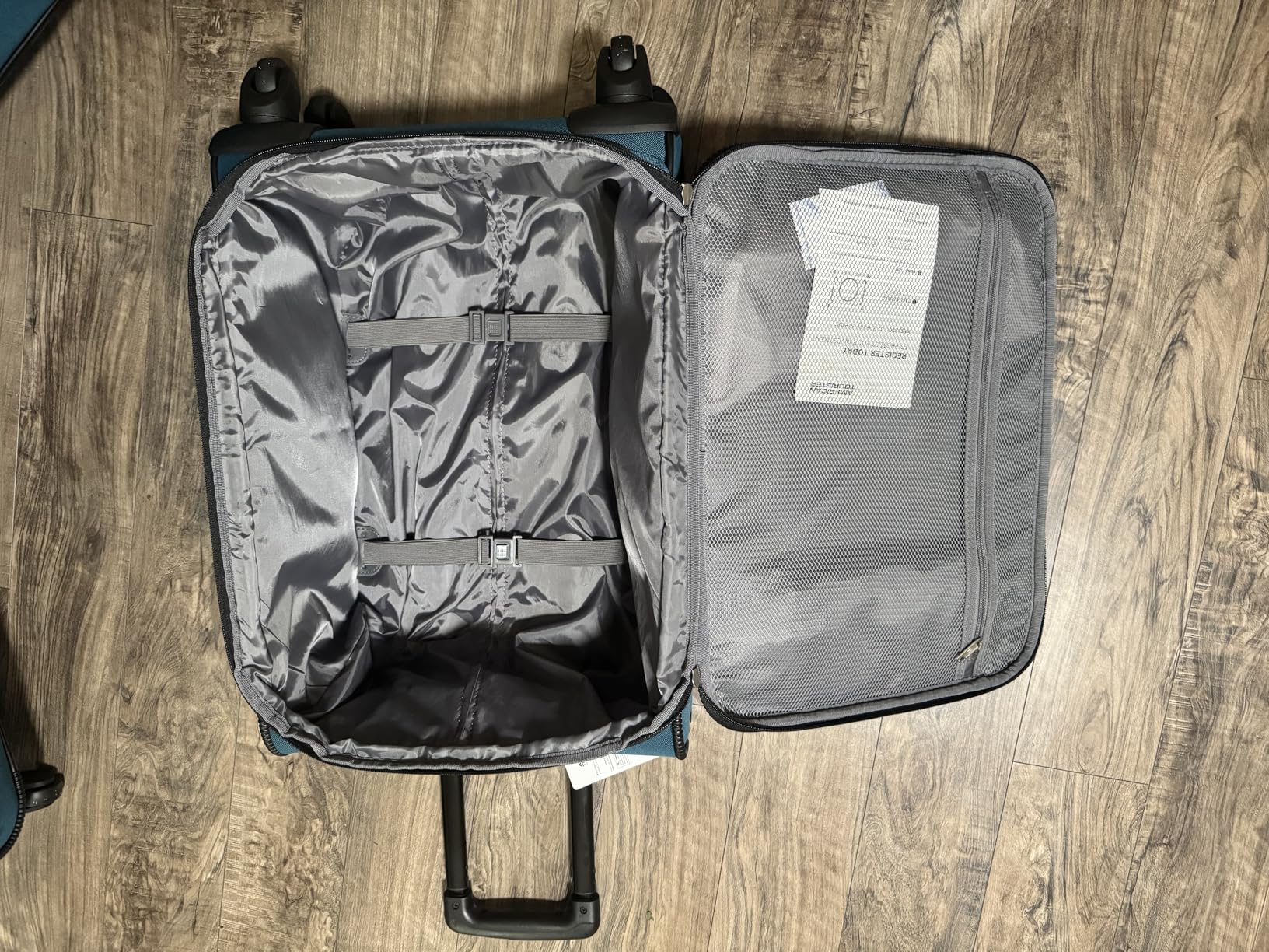 Samsonite Pop Max Softside Luggage with Spinner Wheels, Teal, 3-Piece Set (21/25/29) customer photo 2