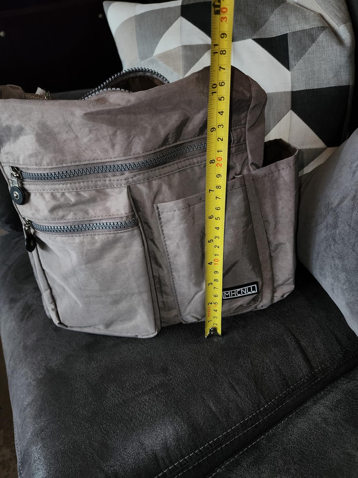 MHCNLL Women's Nylon Crossbody Purse, Anti-Theft RFID Lightweight | Water-resistant, padded strap, multi-storage pockets, versatile for commute, travel & daily use customer photo 2