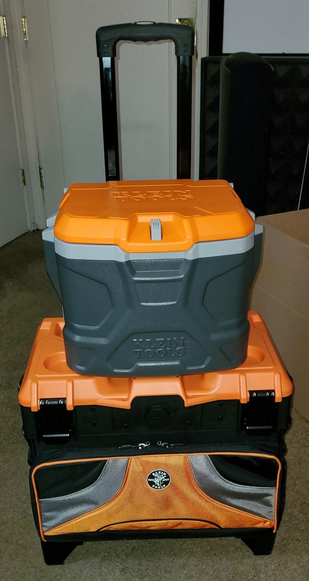 Klein Tools 55473RTB Rolling Tool Bag, Tradesman Pro Tool Master, 250lbs Load Rated customer photo 1