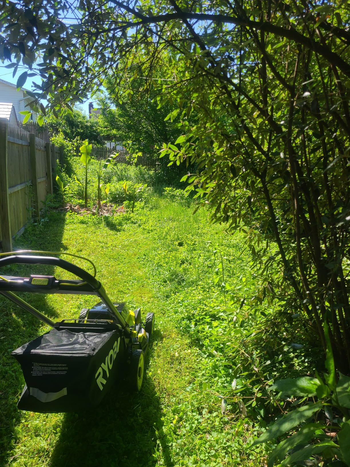 Ryobi Cordless Push Lawn Mower 20 in. 40-Volt with Whisper-Quiet Design customer photo 2