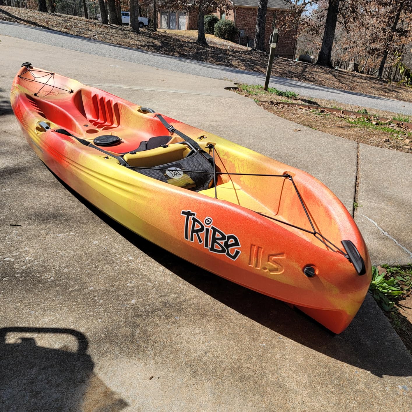 Perception Tribe 11.5 | Sit on Top Kayak for All-Around Fun | Large Rear Storage with Tie Downs customer photo 2
