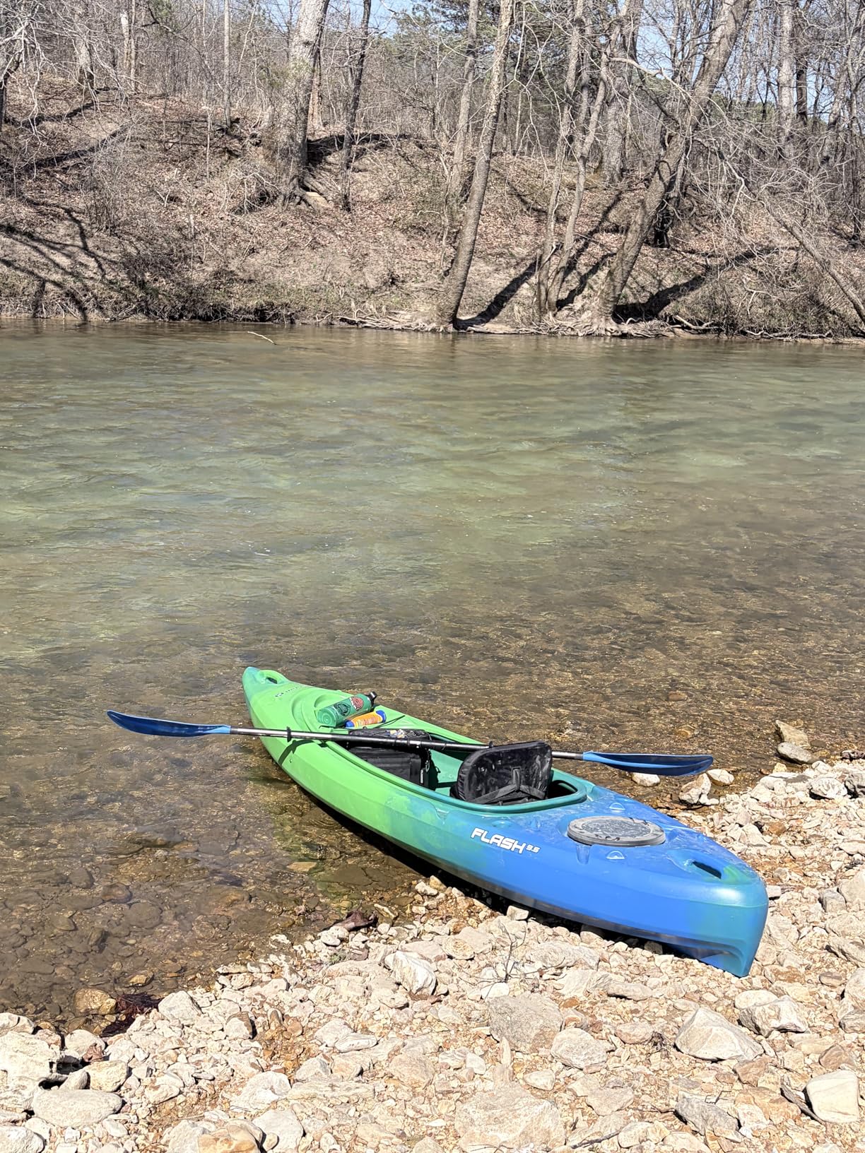 Perception Flash 9.5 | Sit Inside Kayak | Rod Holders and Rear Storage customer photo 2