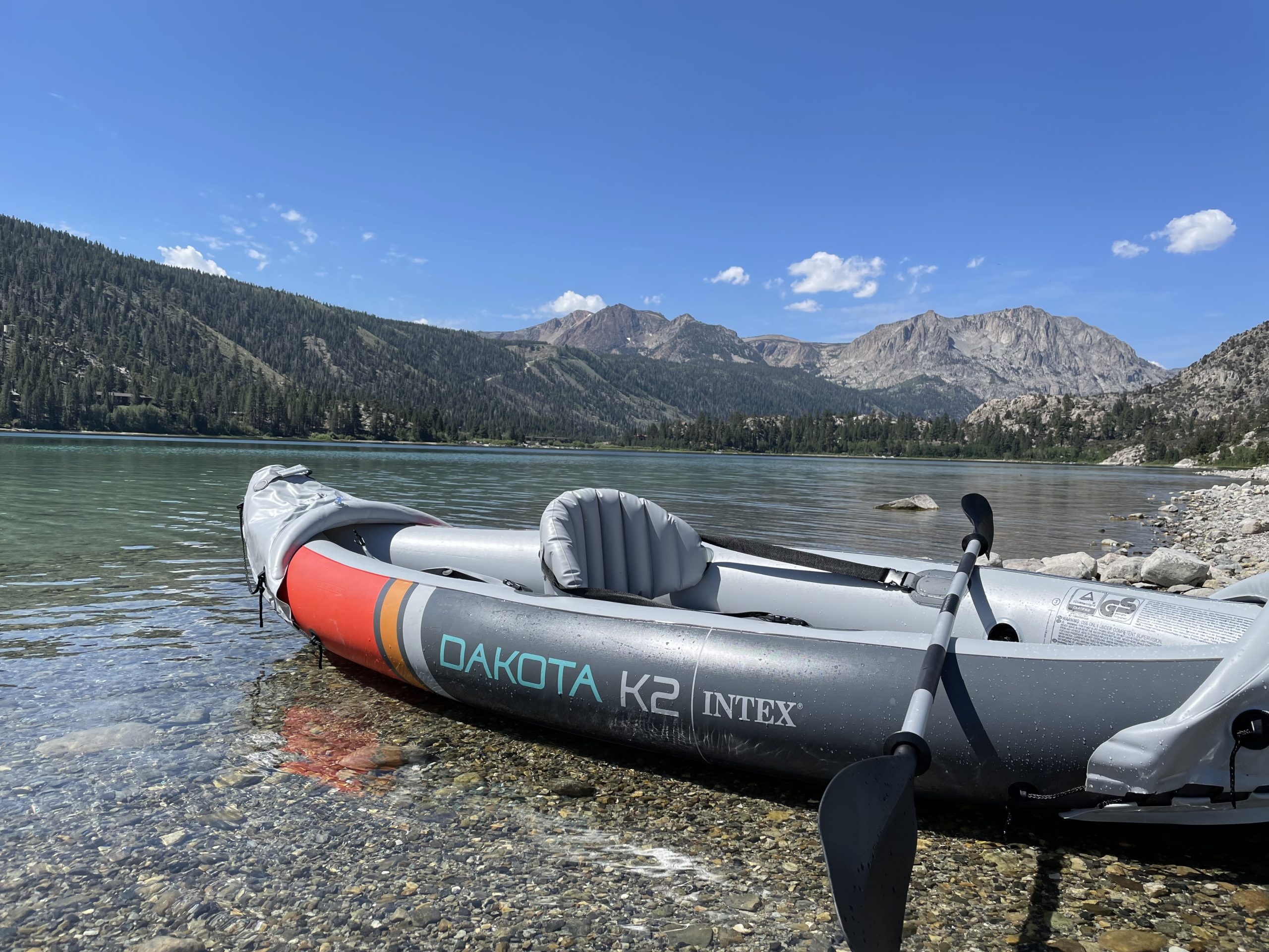 INTEX Dakota K2 Inflatable Kayak 2-Person Portable Set with Paddles & Pump customer photo 2
