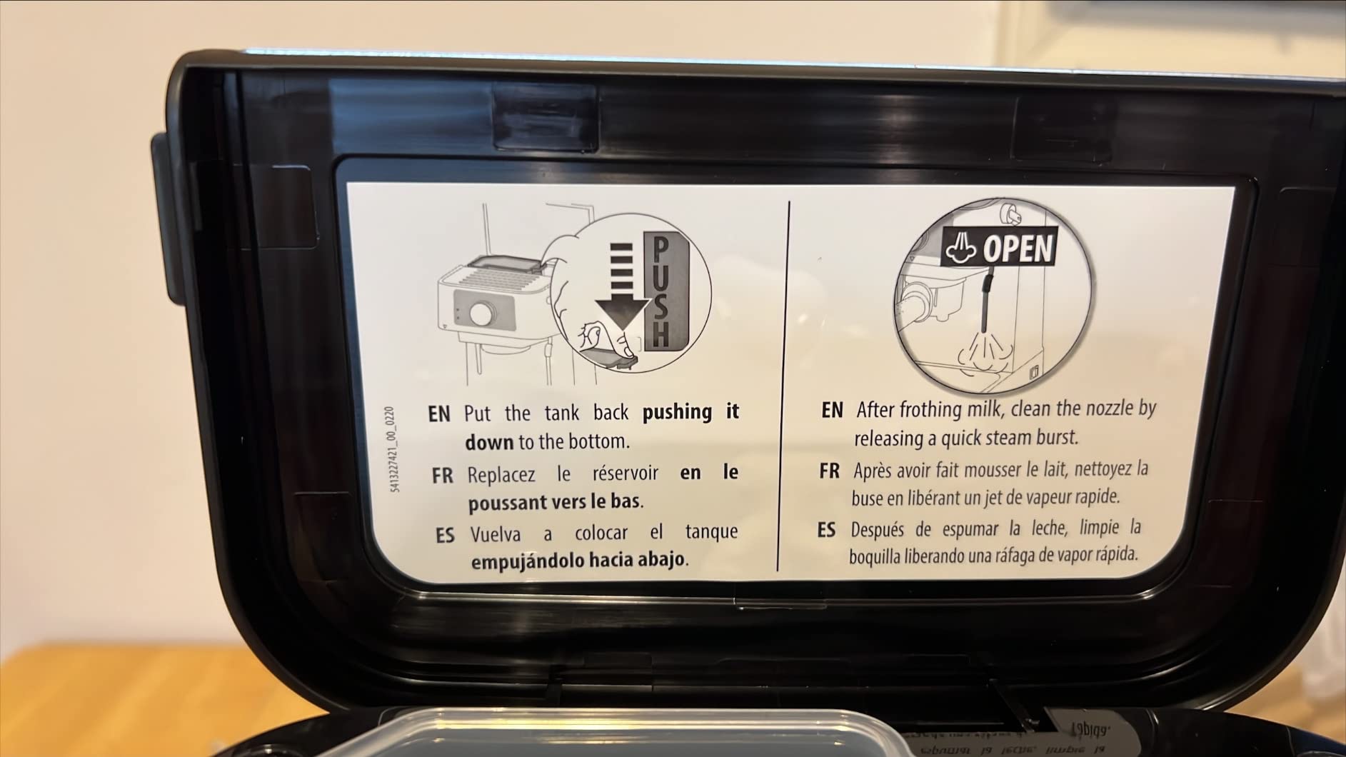 De'Longhi Stilosa Compact Manual Espresso Machine, Manual Milk Frother, 15 Bar Pump Pressure customer photo 1