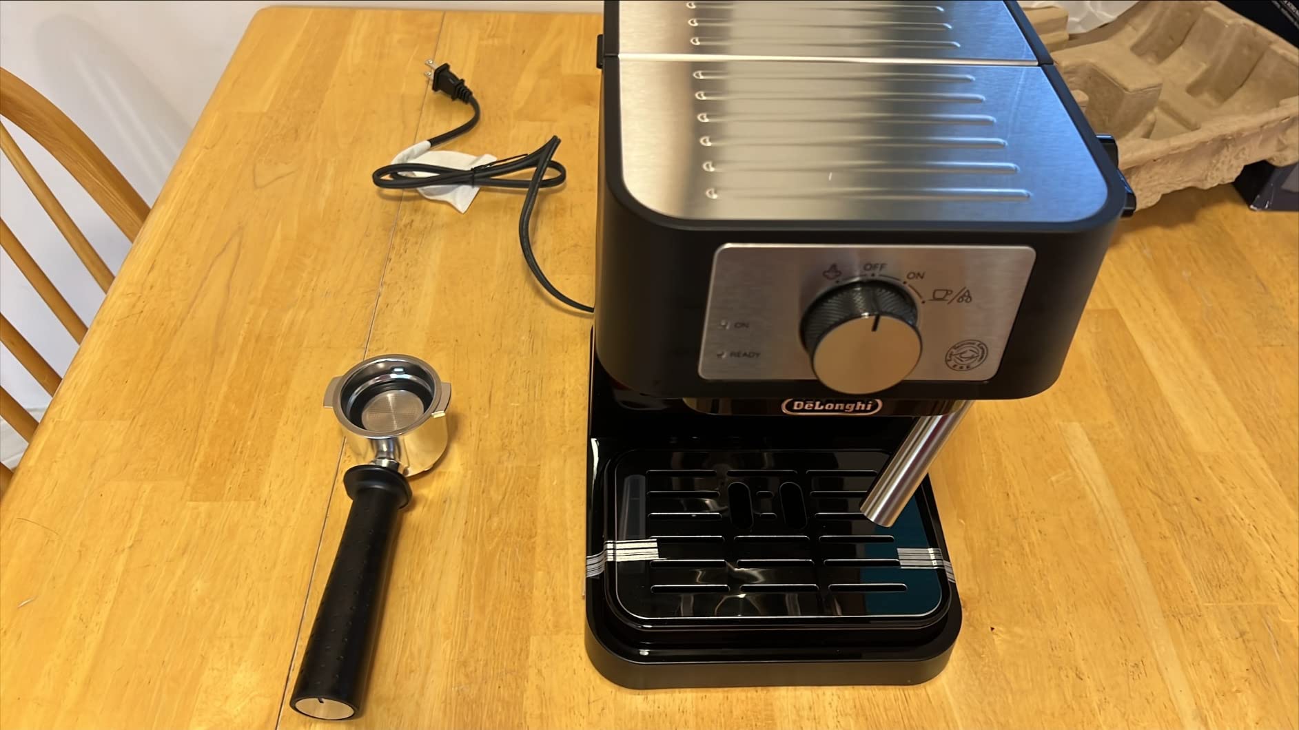 De'Longhi Stilosa Compact Manual Espresso Machine, Manual Milk Frother, 15 Bar Pump Pressure customer photo 2
