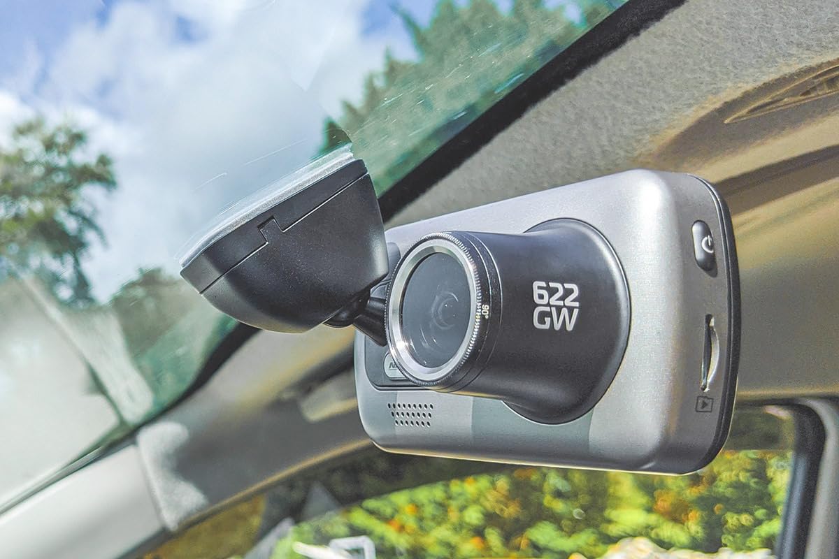 Nextbase 622GW Dash Cam Full 4K/30fps UHD Recording in Car DVR Camera- 140° Front- Wi-Fi, GPS, Bluetooth- Super Slow Motion @ 120fps- Image Stabilisation- what3words- Night Vision- Alexa Built-in customer photo 1