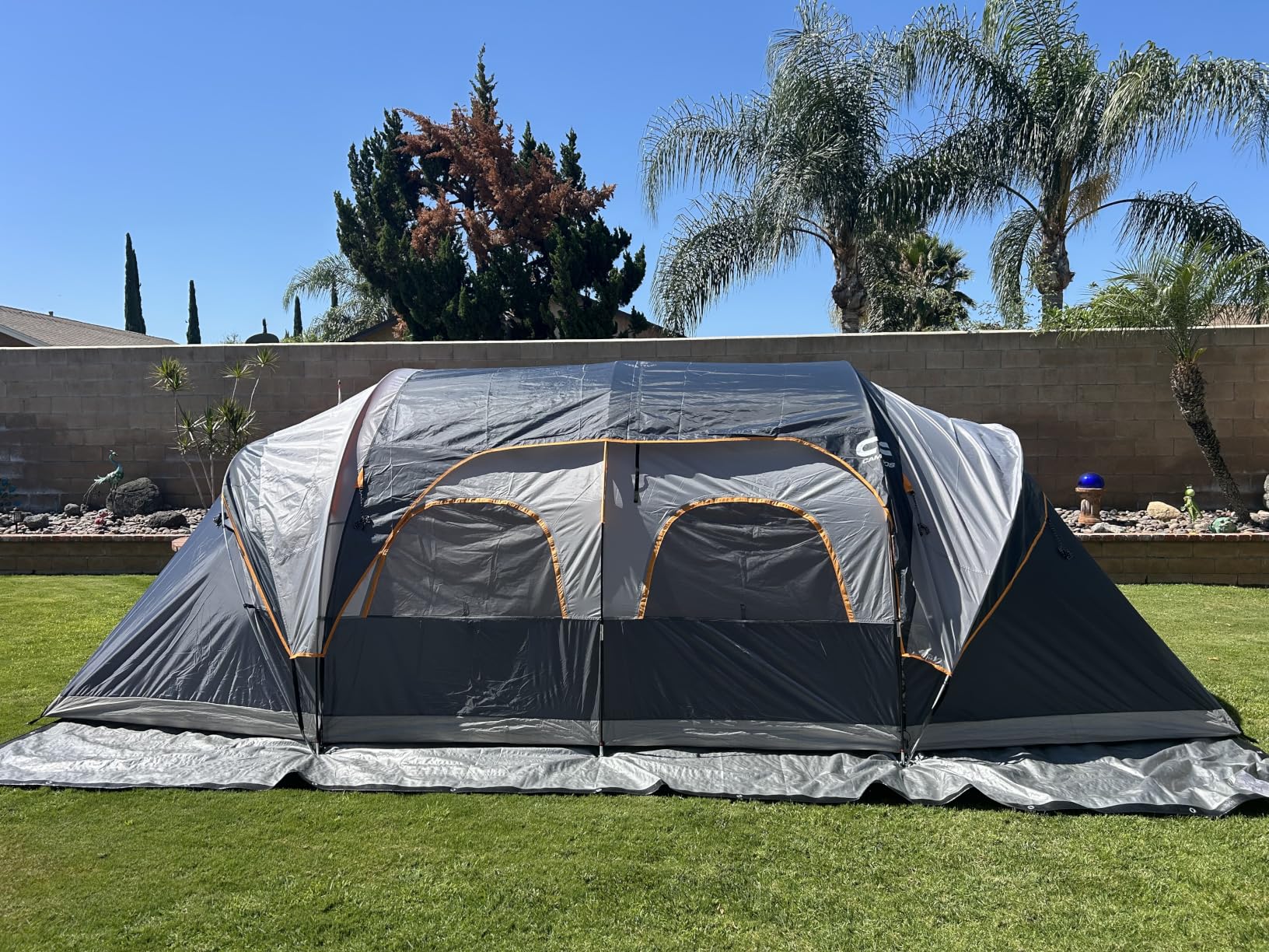 CAMPROS CP Tent 12-Person-Camping-Tents, 3 Room Family Tents, Waterproof Windproof Family Tent customer photo 1