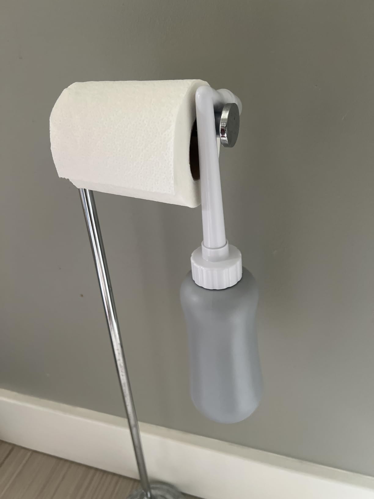 Portable Bidet Travel Large Capacity 15.8oz Personal Toilet Handheld Blue customer photo 2