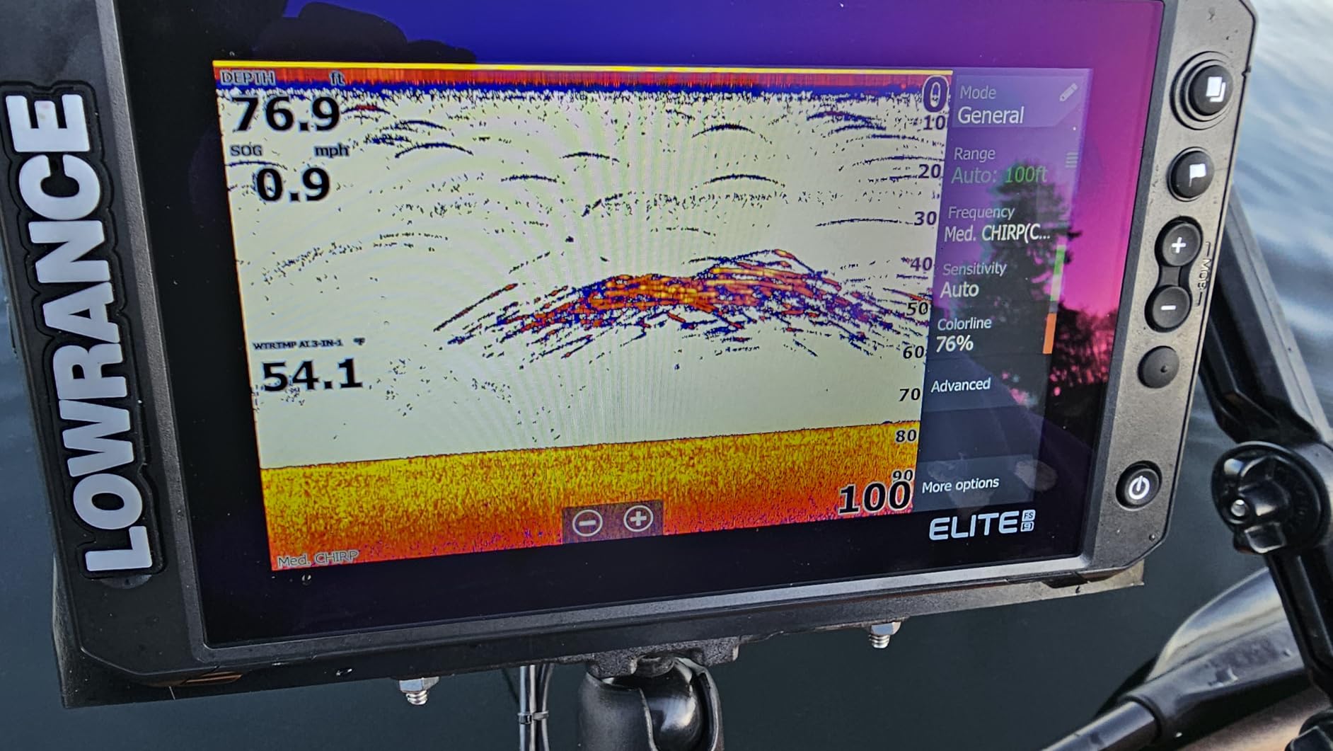 Lowrance Elite FS Fishfinder/Chartplotter customer photo 1