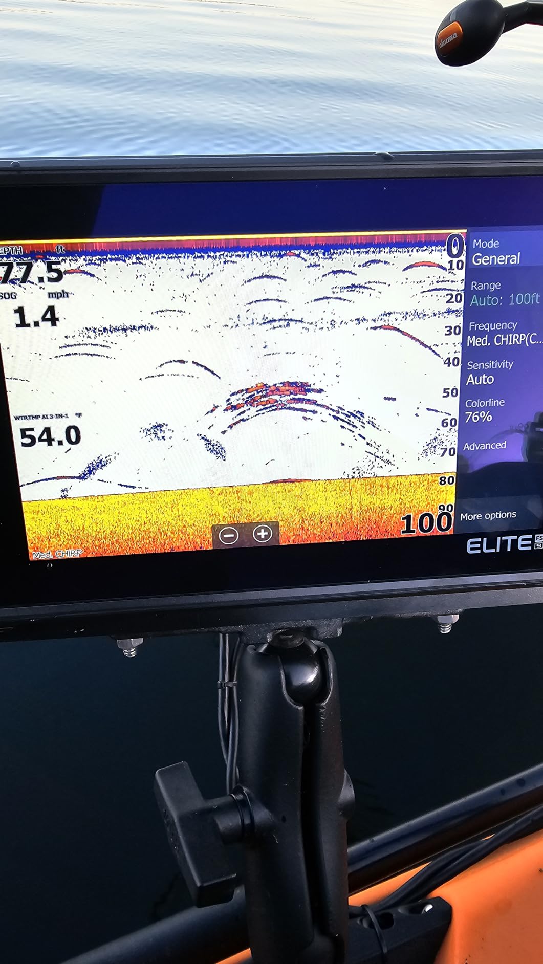 Lowrance Elite FS Fishfinder/Chartplotter customer photo 2
