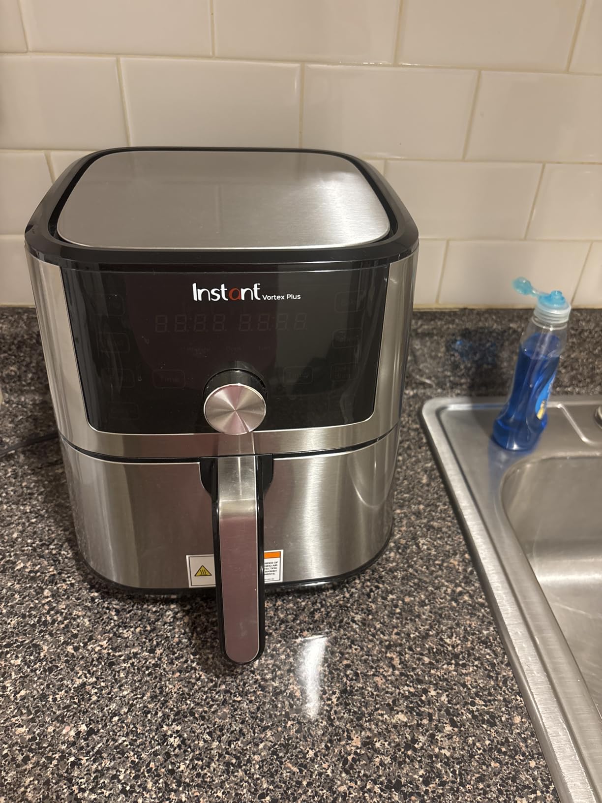 Instant Pot 4QT Vortex Plus 6-in-1 Mini Air Fryer, Custom Program Options, Crisps, Broils, Roasts, Dehydrates, Bakes, Reheats, 100+ In-App Recipes, Stainless Steel, 4 Quarts customer photo 2