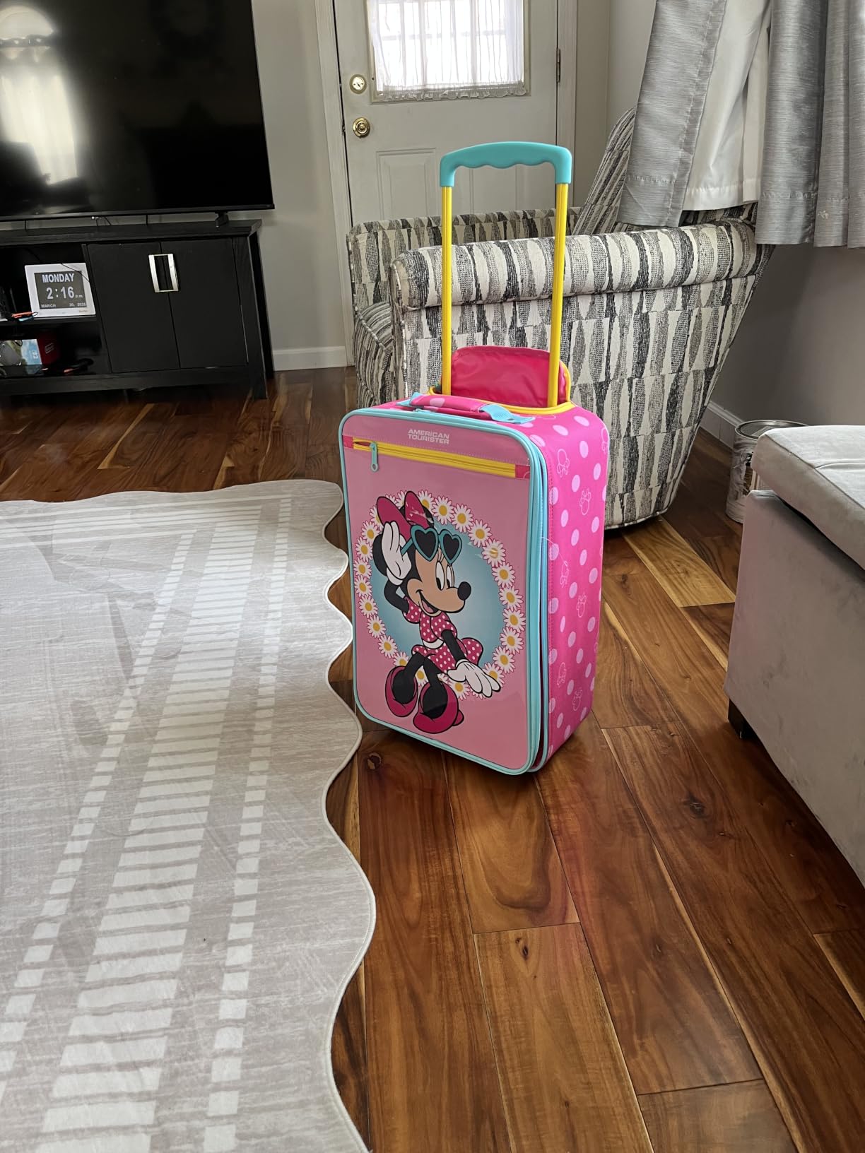 Disney Softside Upright Luggage, Minnie, Carry-On 18-Inch customer photo 1