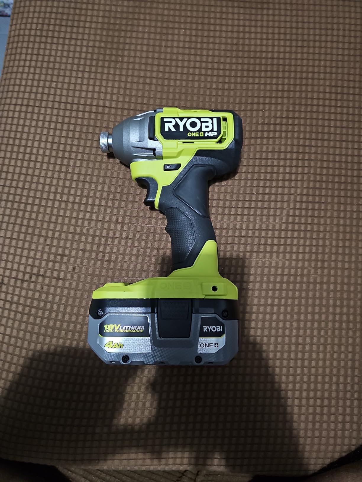 RYOBI ONE+ HP 18V Brushless Cordless 1/4 in. 4-Mode Impact Driver - PBLID02B - Tool Only (Battery Not Included) | Battery and Charger Sold Separately customer photo 1