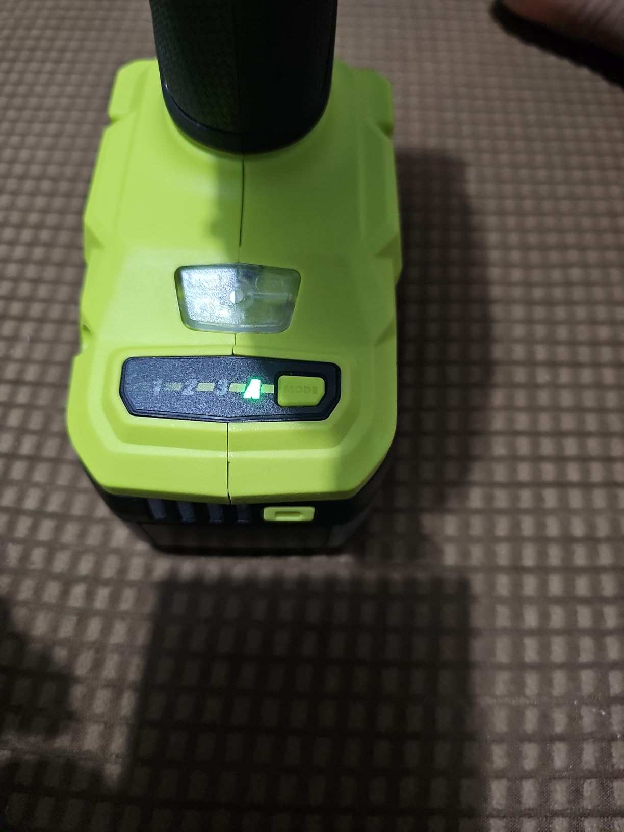 RYOBI ONE+ HP 18V Brushless Cordless 1/4 in. 4-Mode Impact Driver - PBLID02B - Tool Only (Battery Not Included) | Battery and Charger Sold Separately customer photo 2