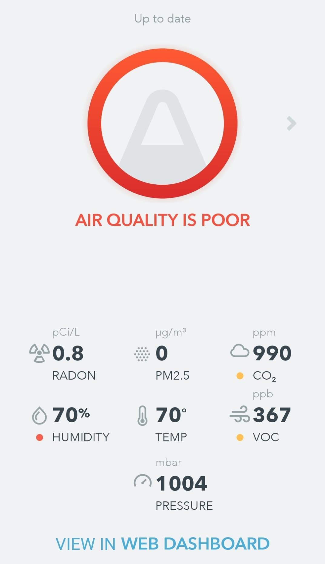Airthings 2960 View Plus - Battery Powered Radon and Air Quality Monitor (PM, CO2, VOC, Humidity, Temp, Pressure) customer photo 2