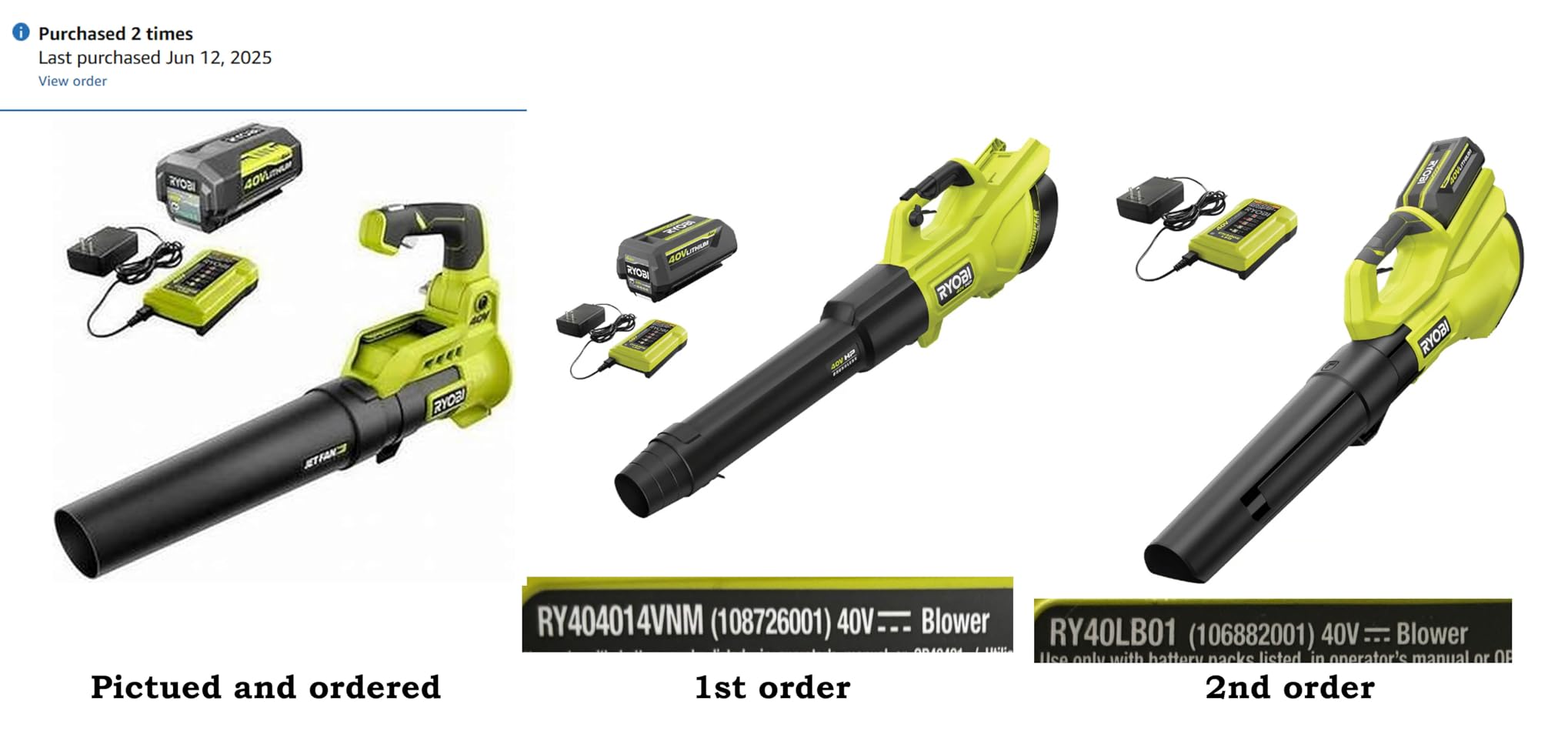 40V 110 MPH 525 CFM Cordless Battery Variable-Speed Jet Fan Leaf Blower with 4.0 Ah Battery and Charger customer photo 2