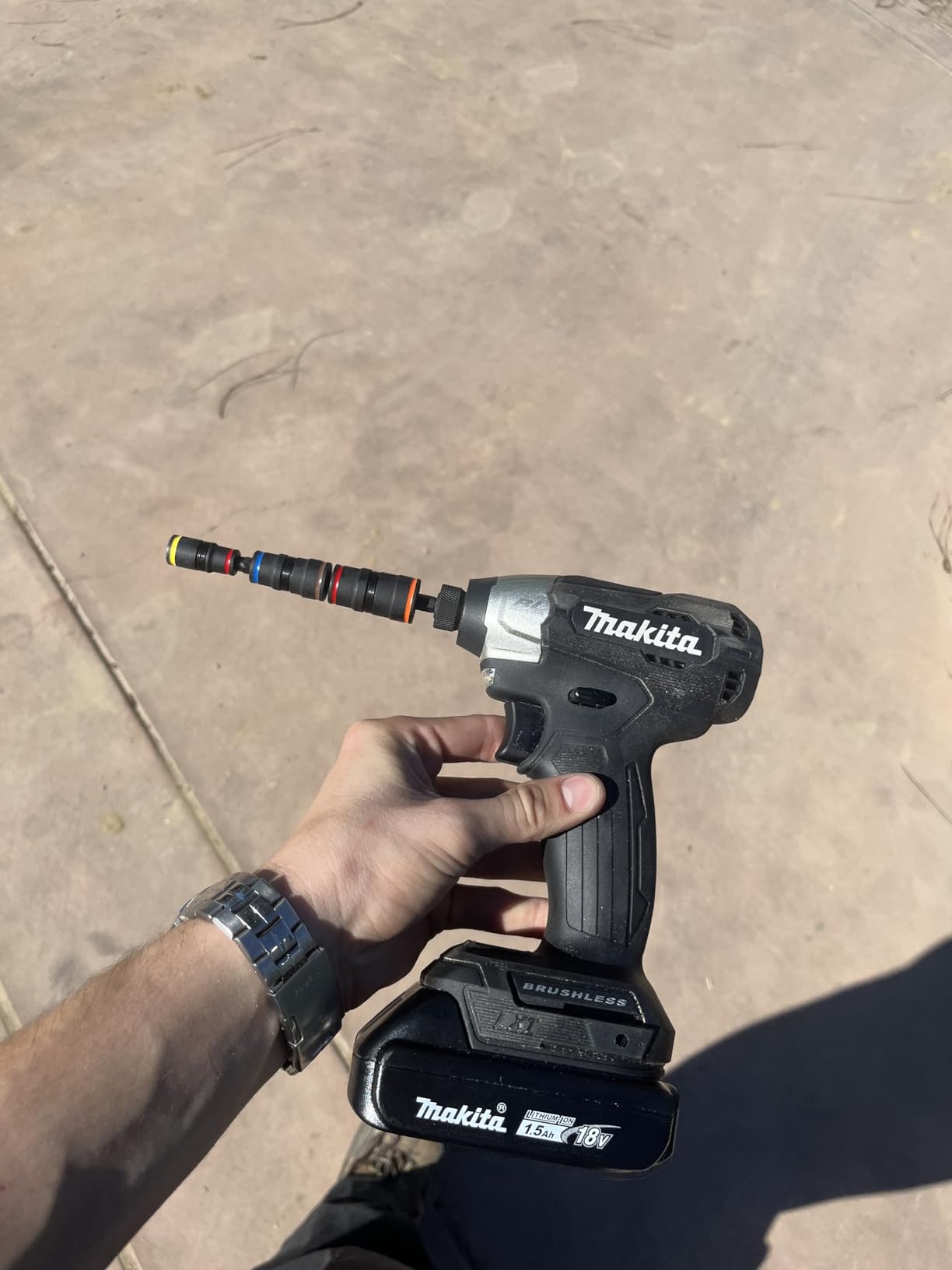 Makita XDT18ZB 18V LXT Lithium-Ion Sub-Compact Brushless Cordless Impact Driver, Tool Only, Black customer photo 1