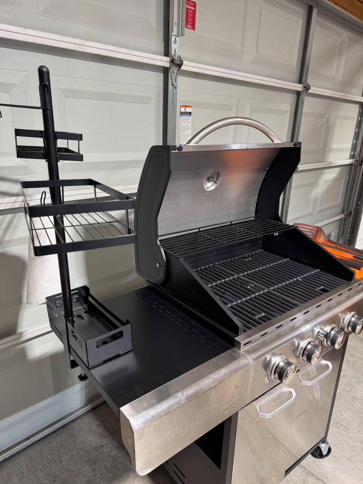 Captiva Designs 4-Burner Propane Gas BBQ Grill with Side Burner & Porcelain-Enameled Cast Iron Grates, 42,000 BTU Output Stainless Steel Grill for Outdoor Cooking Kitchen and Patio Backyard Barbecue customer photo 2