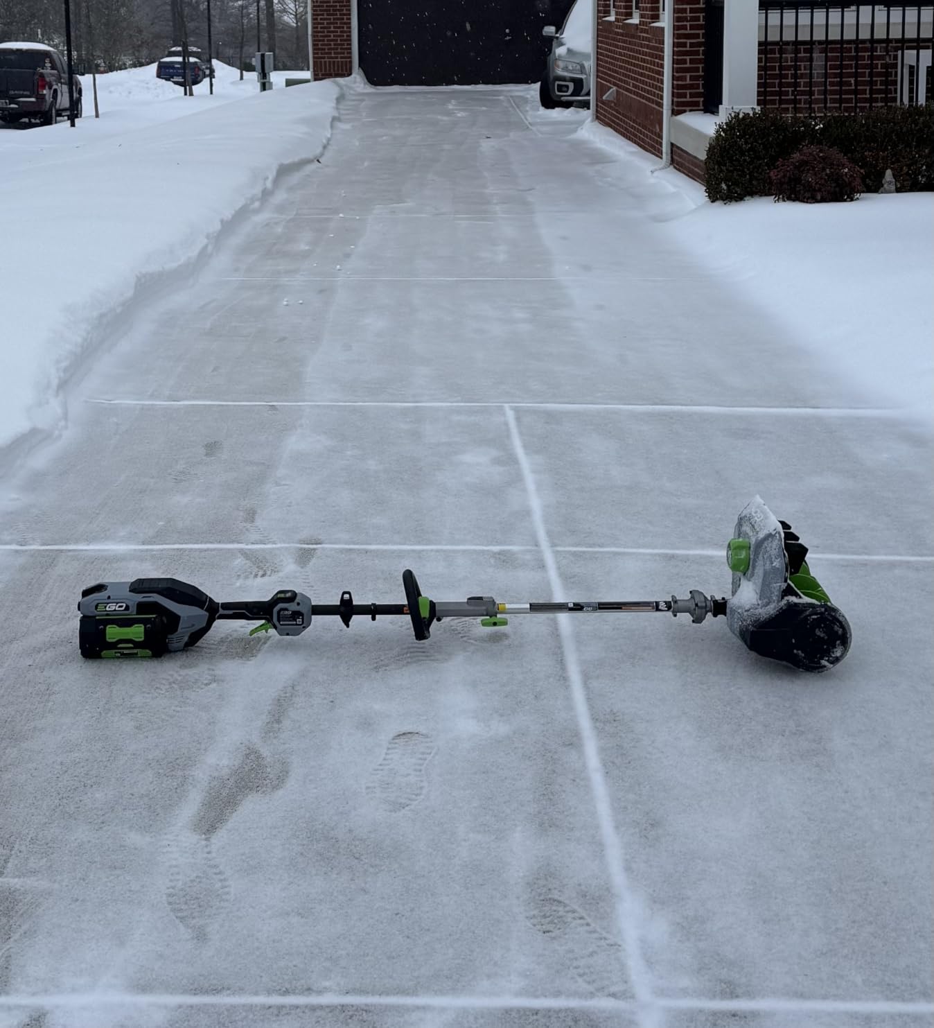 EGO Power+ SSA1200 Multi-Head Snow Shovel Attachment, Black customer photo 1