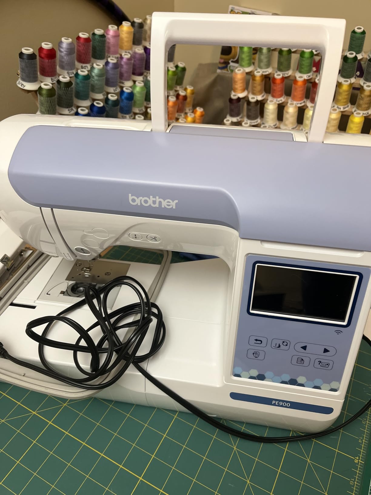 Brother PE900 Wireless Embroidery Machine with WLAN customer photo 2