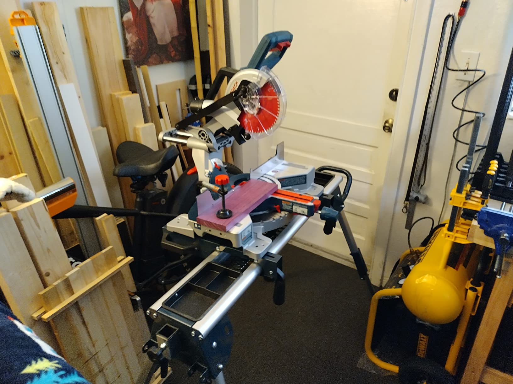 GCM18V-07SN PROFACTOR 18V 7-1/4 In. Single-Bevel Slide Miter Saw - Mobile, Cordless Solution, 3-3/4 In. Nested Crown Cutting, 8-1/4 In. Crosscut Capacity (Bare Tool) customer photo 2
