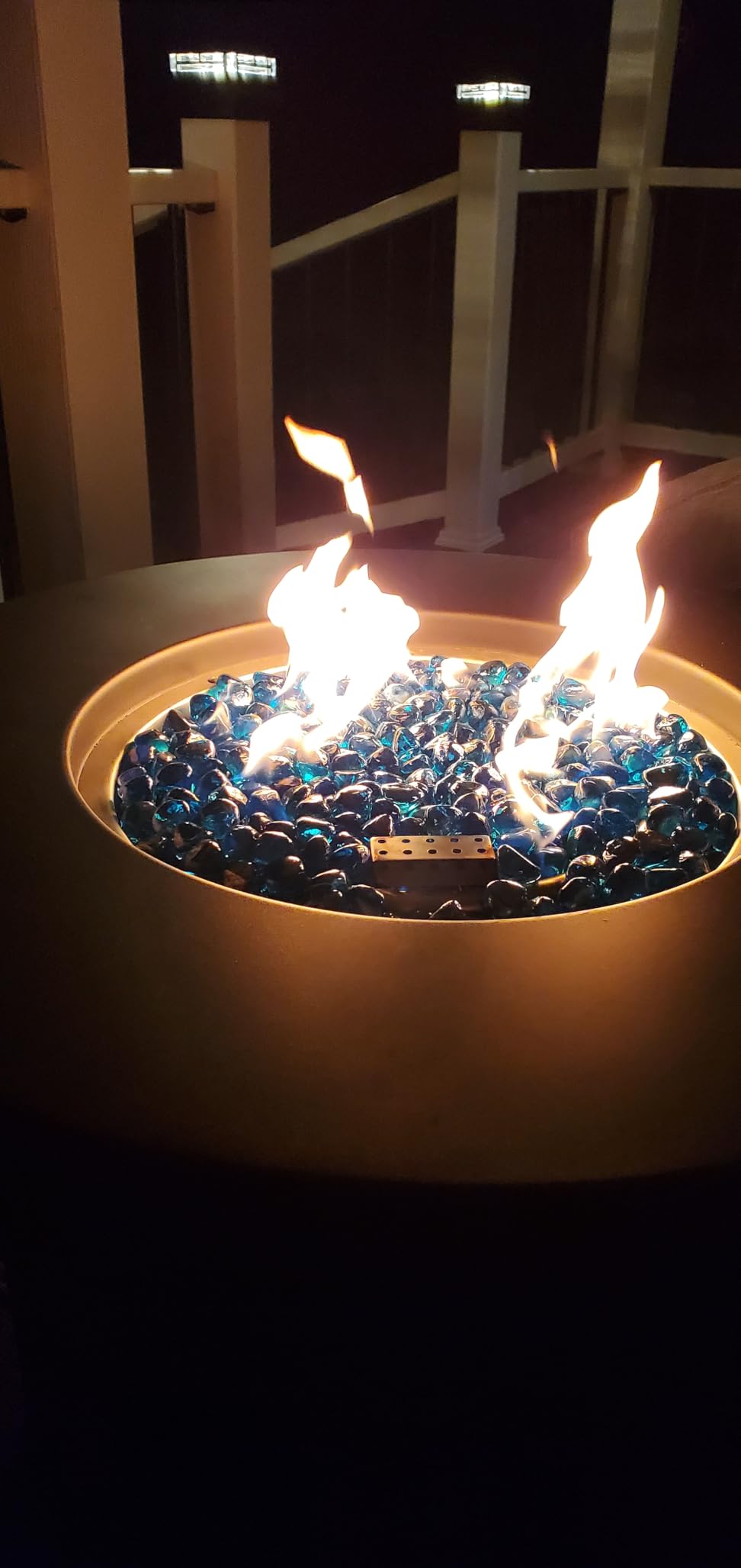 BALI OUTDOORS 50000 BTU Propane Fire Pit for Outdoor, 30 in Fire Pit Table Outdoor, Round Firepits for Outside Backyard, Patio | 30 in Fire Pit Table Outdoor, Round Firepits for Outside Backyard, Patio customer photo 2