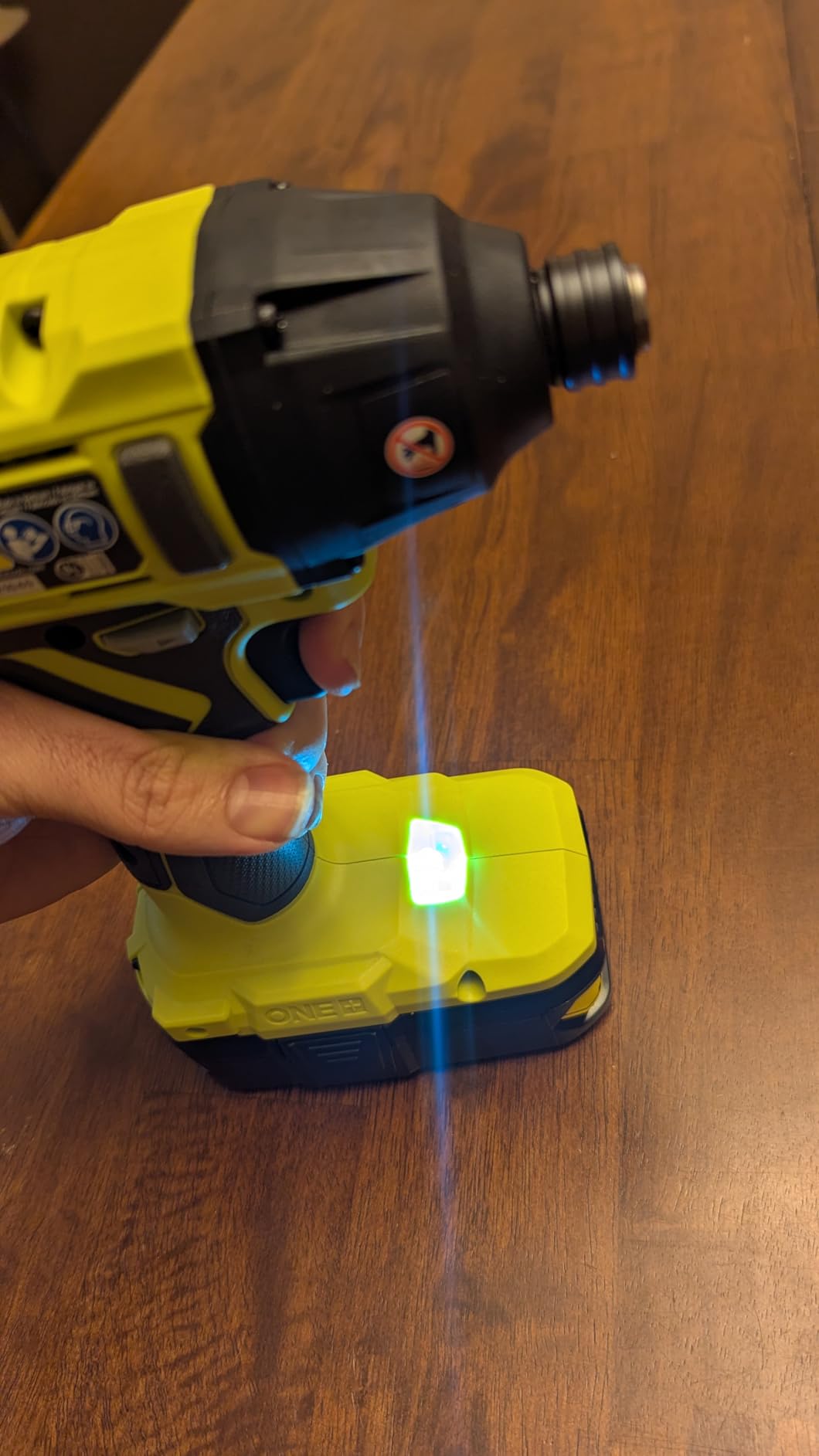 RYOBI ONE+ 18V Cordless 1/4 in. Impact Driver - 1,800 in-lbs Torque, 0-3,400 IPM, Tool Only (Battery Not Included) - PCL235B | Battery and Charger Sold Separately customer photo 2