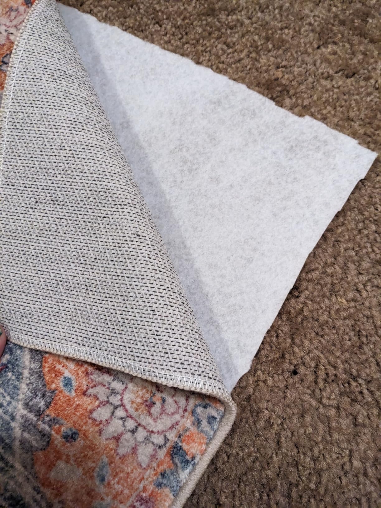 Lahome Moroccan Trellis Washable Area Rugs 5x7, 5x7 Area Rugs for Living Room Bedroom, Indoor Non-Slip Large Oriental Throw Carpet for Kitchen Entryway Bathroom Office Elise, Cream/Multi customer photo 1