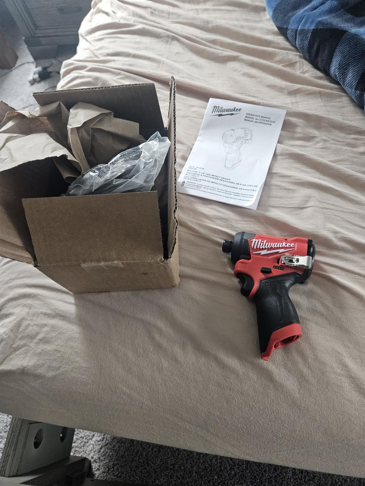 Milwaukee 3453-20 12V Fuel 1/4