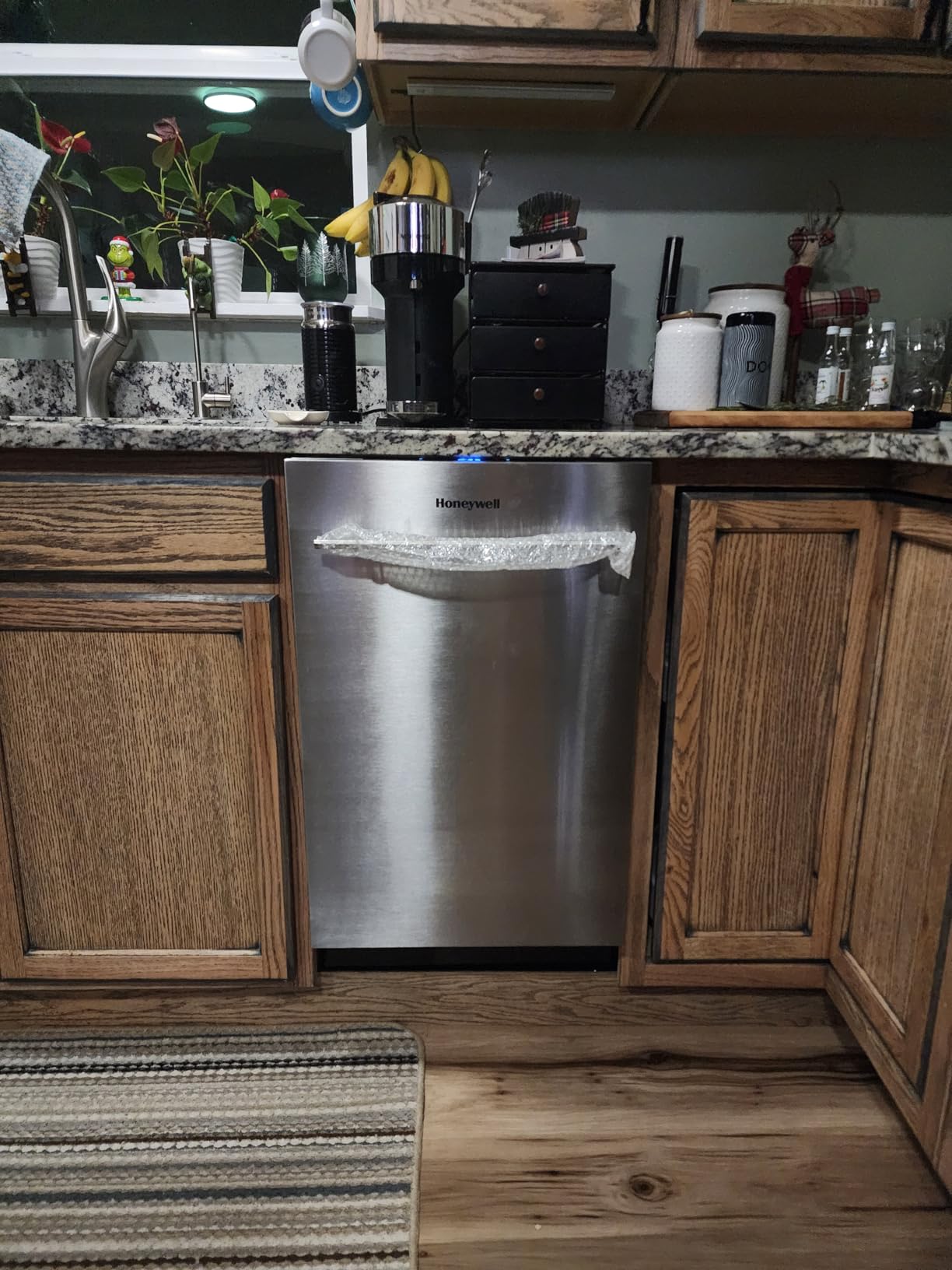 Honeywell 18-Inch Dishwasher with 8 Place Settings, 6 Washing Programs, Stainless Steel Tub, UL & Energy Star Certified, Stainless Finish customer photo 2
