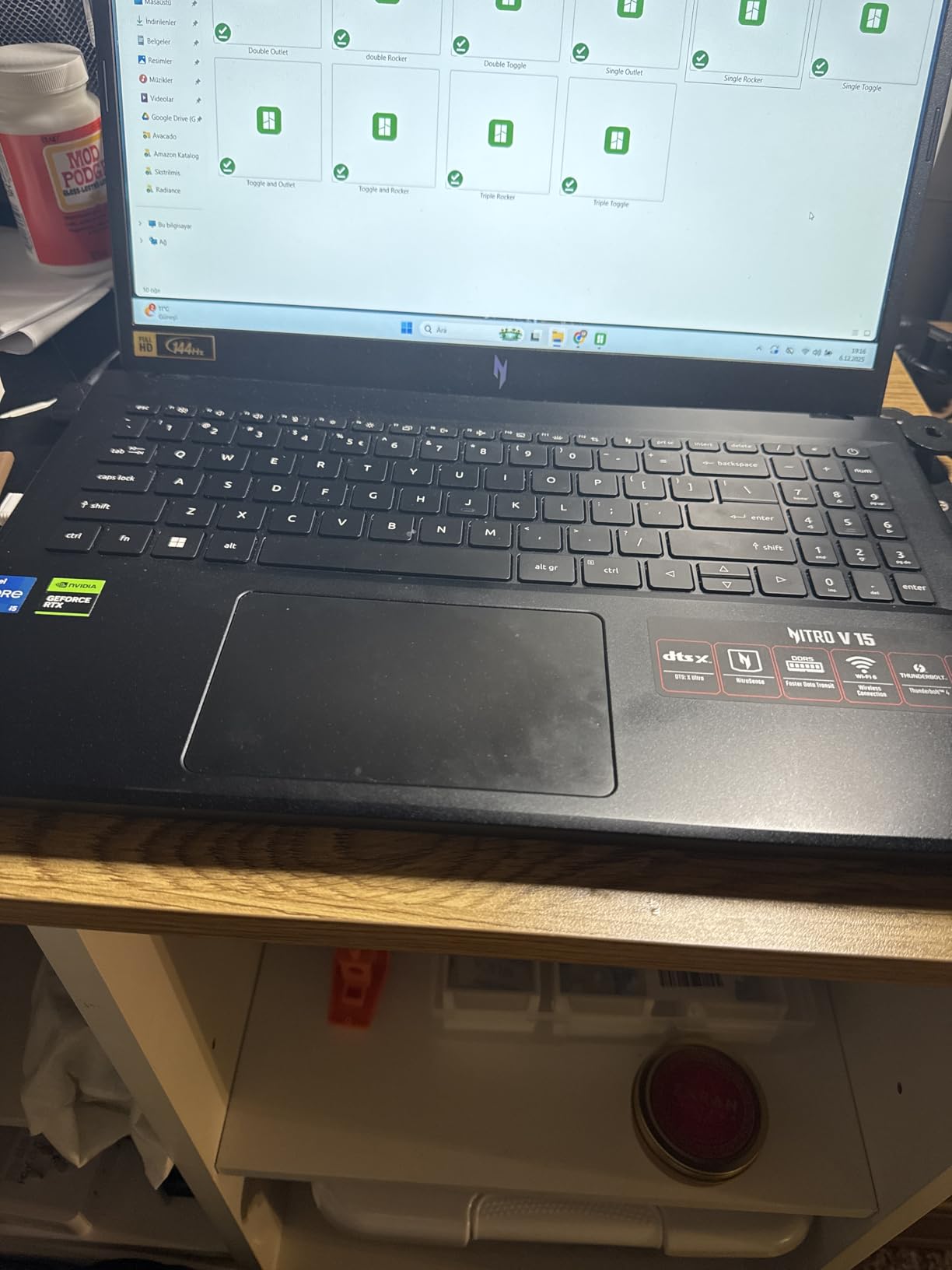 Nitro 5 AN515-58-525P Gaming Laptop | Intel Core i5-12500H | NVIDIA GeForce RTX 3050 Laptop GPU | 15.6