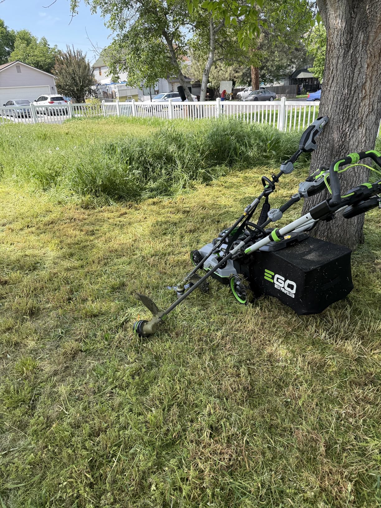 EGO Power+ BCA1220 12” Brush Cutter Attachment 56-Volt Lithium-ion Multi Head System, Black customer photo 2