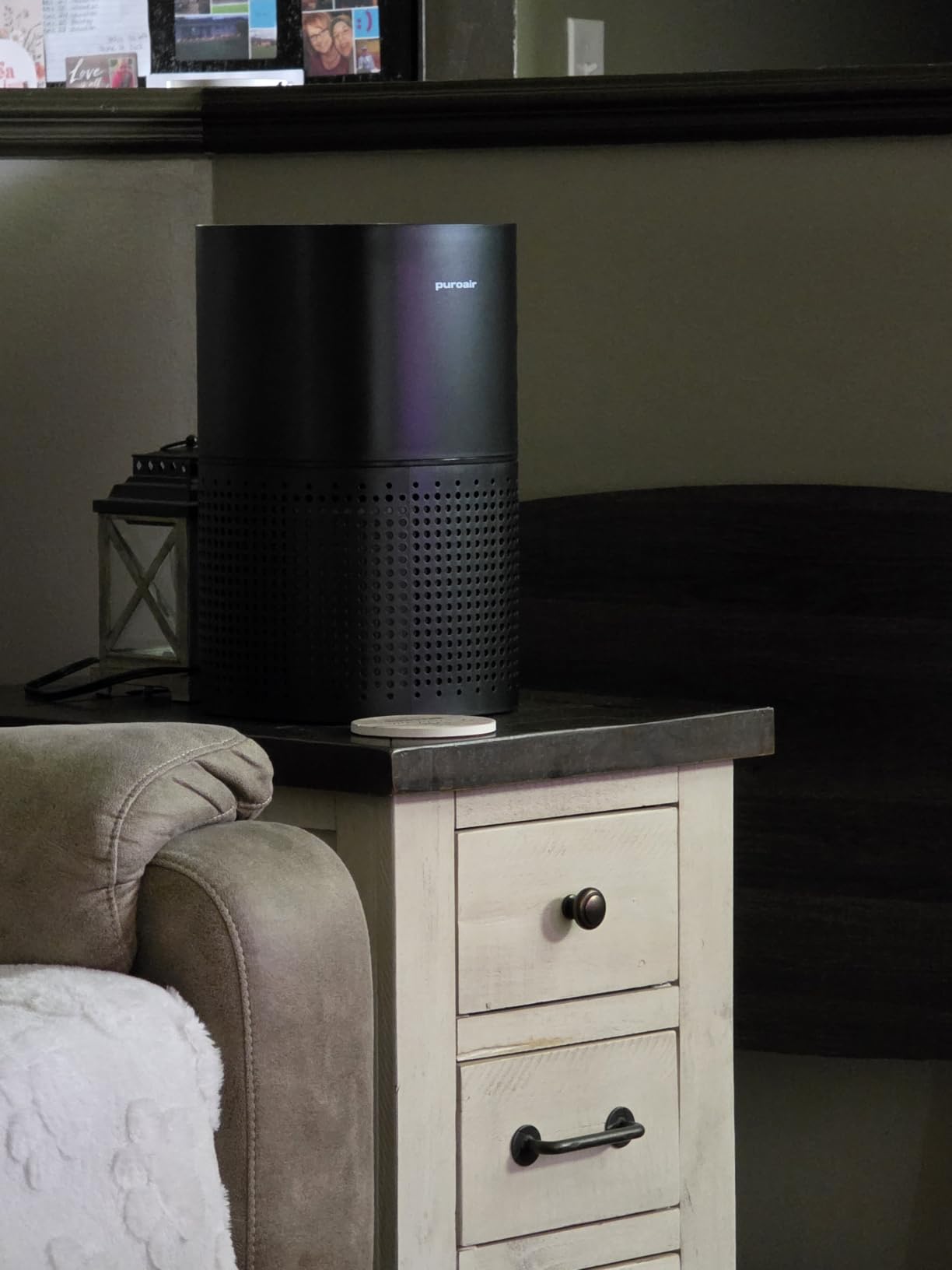 PuroAir 400 HEPA Air Purifier Large Room Air Cleaner up to 2,000 Ft² - HEPA CarbonTech Filter up to 500X Stronger - Air Quality Sensor, Auto & Quiet Sleep Modes - Air Purifiers for Large Rooms customer photo 1