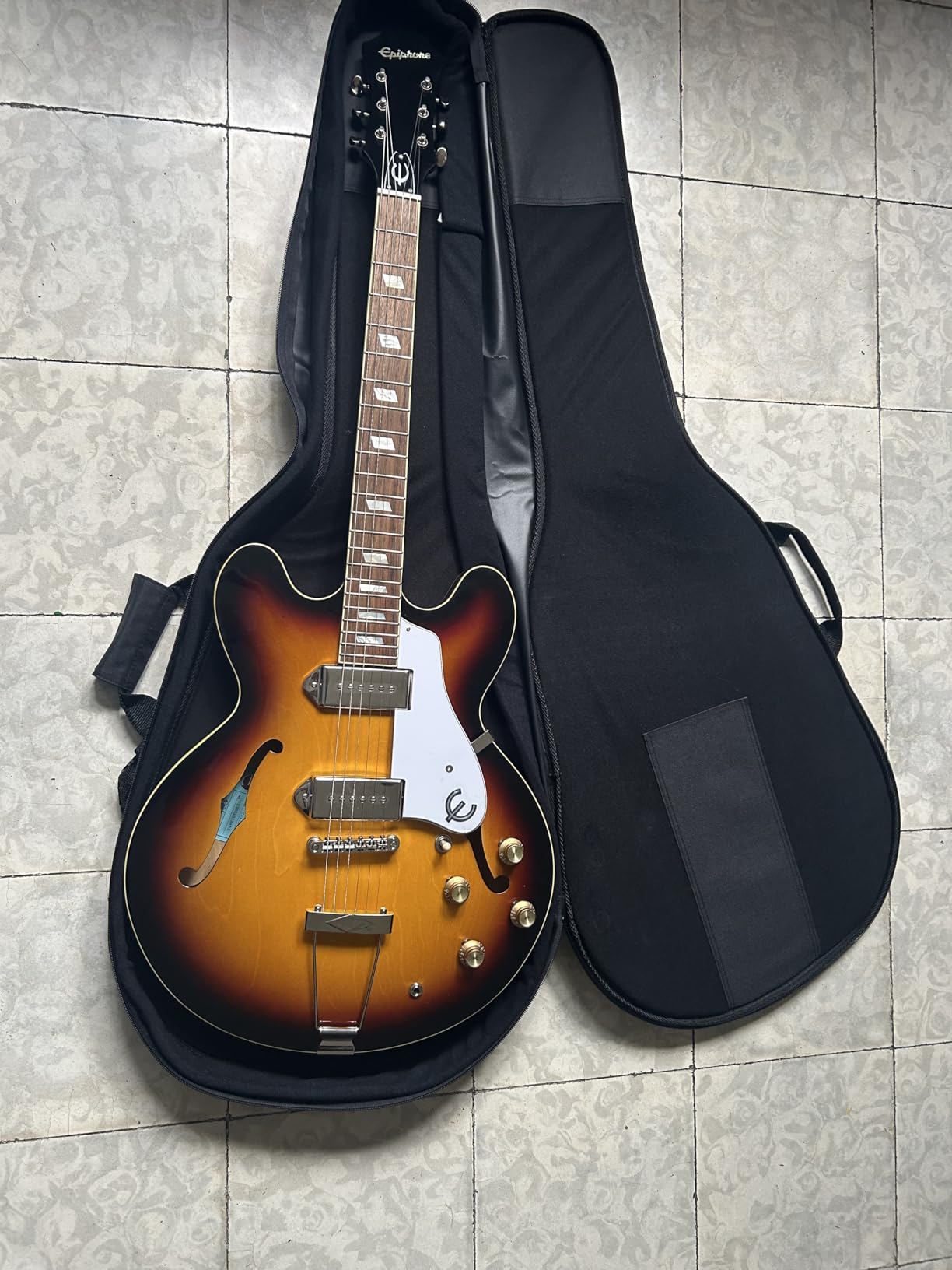 Casino Archtop Hollowbody, Vintage Sunburst customer photo 1