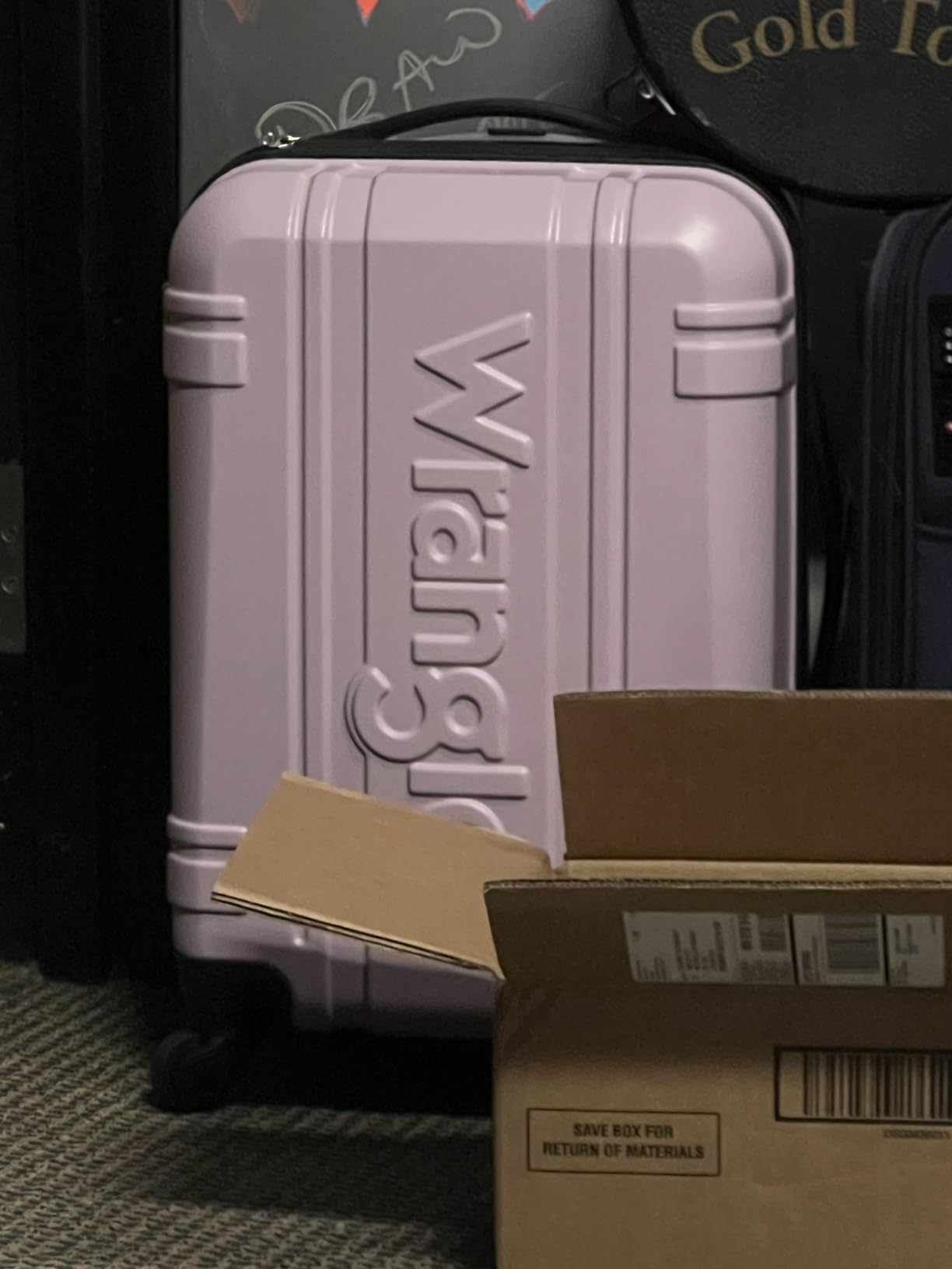 Wrangler Astral Hardside Luggage, Hydro, 20-Inch Carry-On customer photo 1