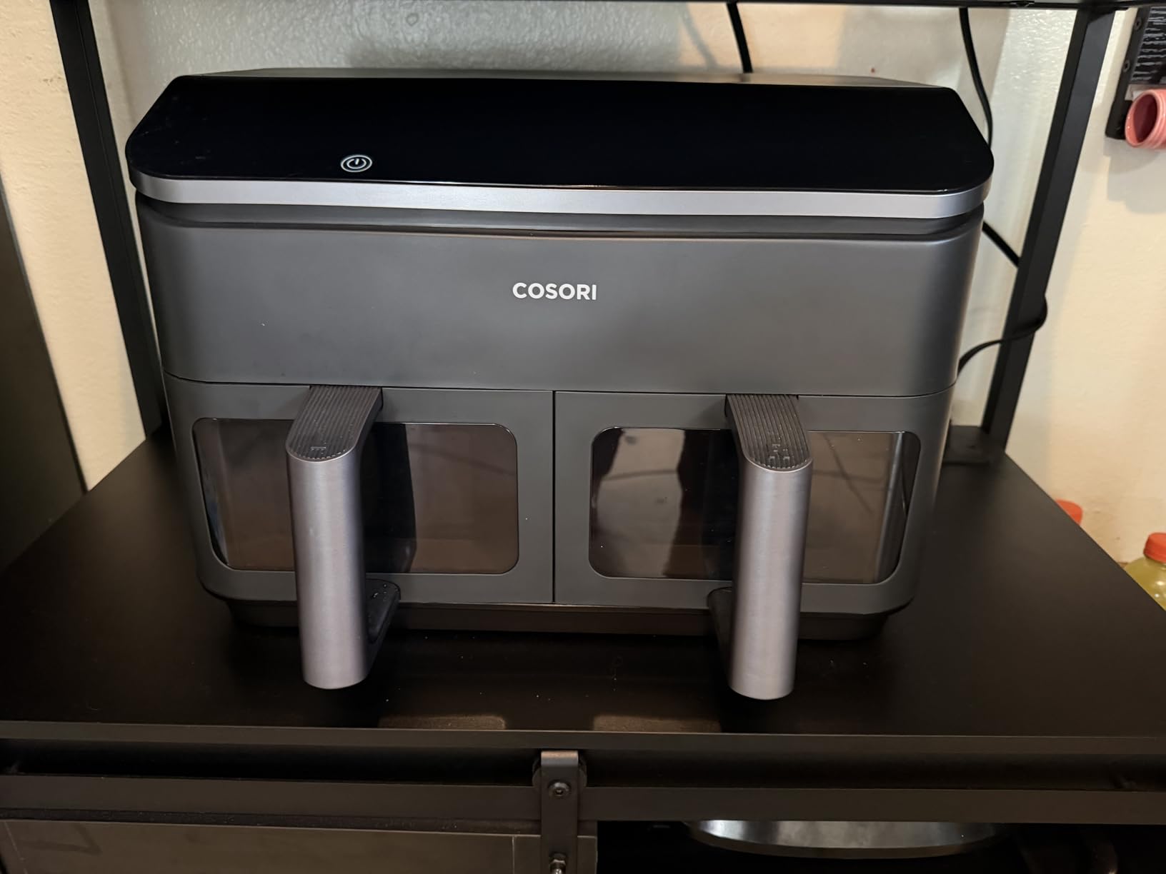 Cosori Dual Air Fryer, 9QT, 10-in-1, Sync Cook & Finish, Max 450F customer photo 1