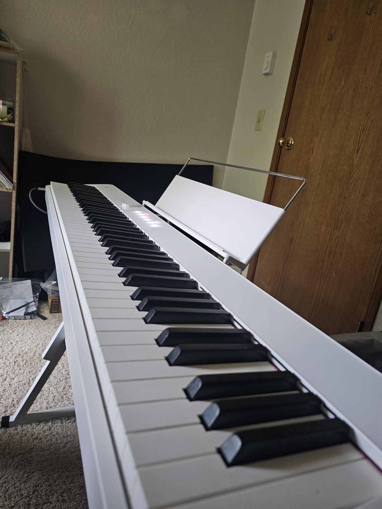 Privia PX-S1100 - 88-Key Touch-Responsive Weighted Digital Piano | Ultra-Portable | Superior Sound | German Grand Tone, Bluetooth, Casio Music Space App | Mellow Beige customer photo 2