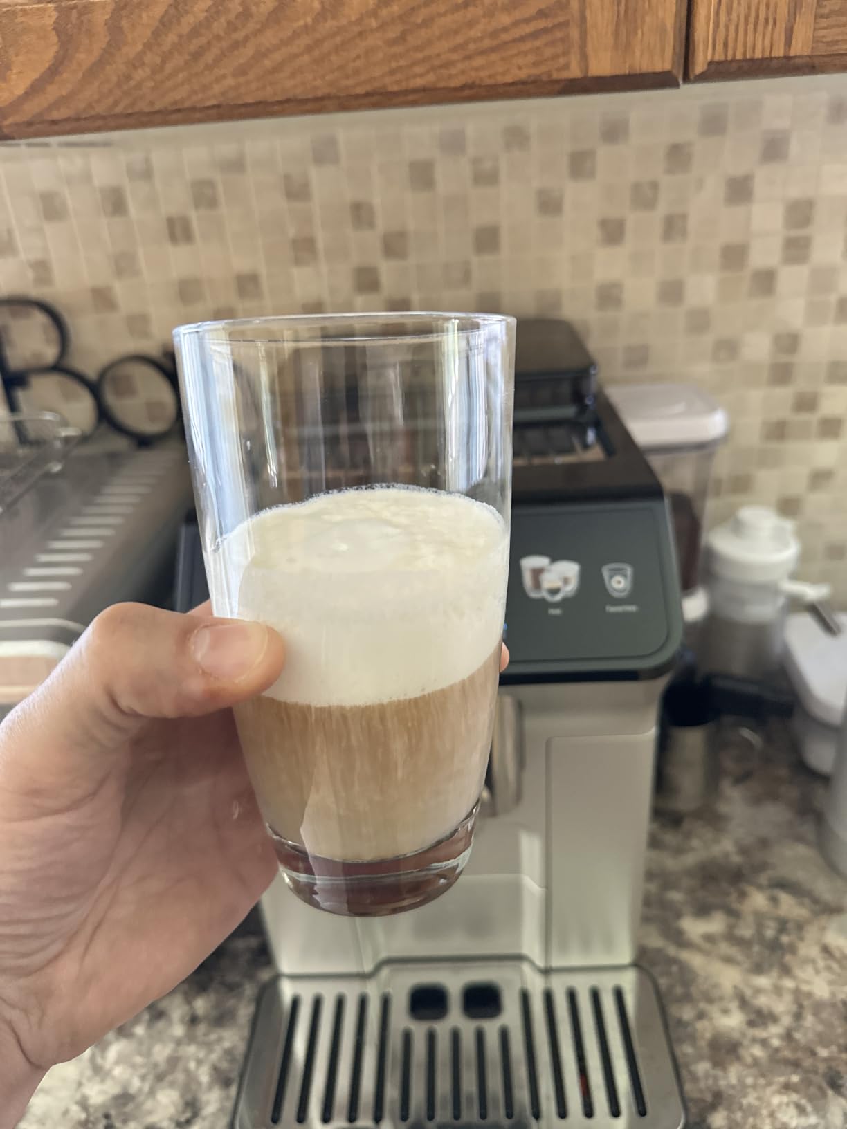 De'Longhi Eletta Explore Espresso Machine with Coffee Grinder, Milk Frother, 50+ One-Touch Recipes, Hot & Cold Frother, Built-in Grinder, 4 User Profiles customer photo 2