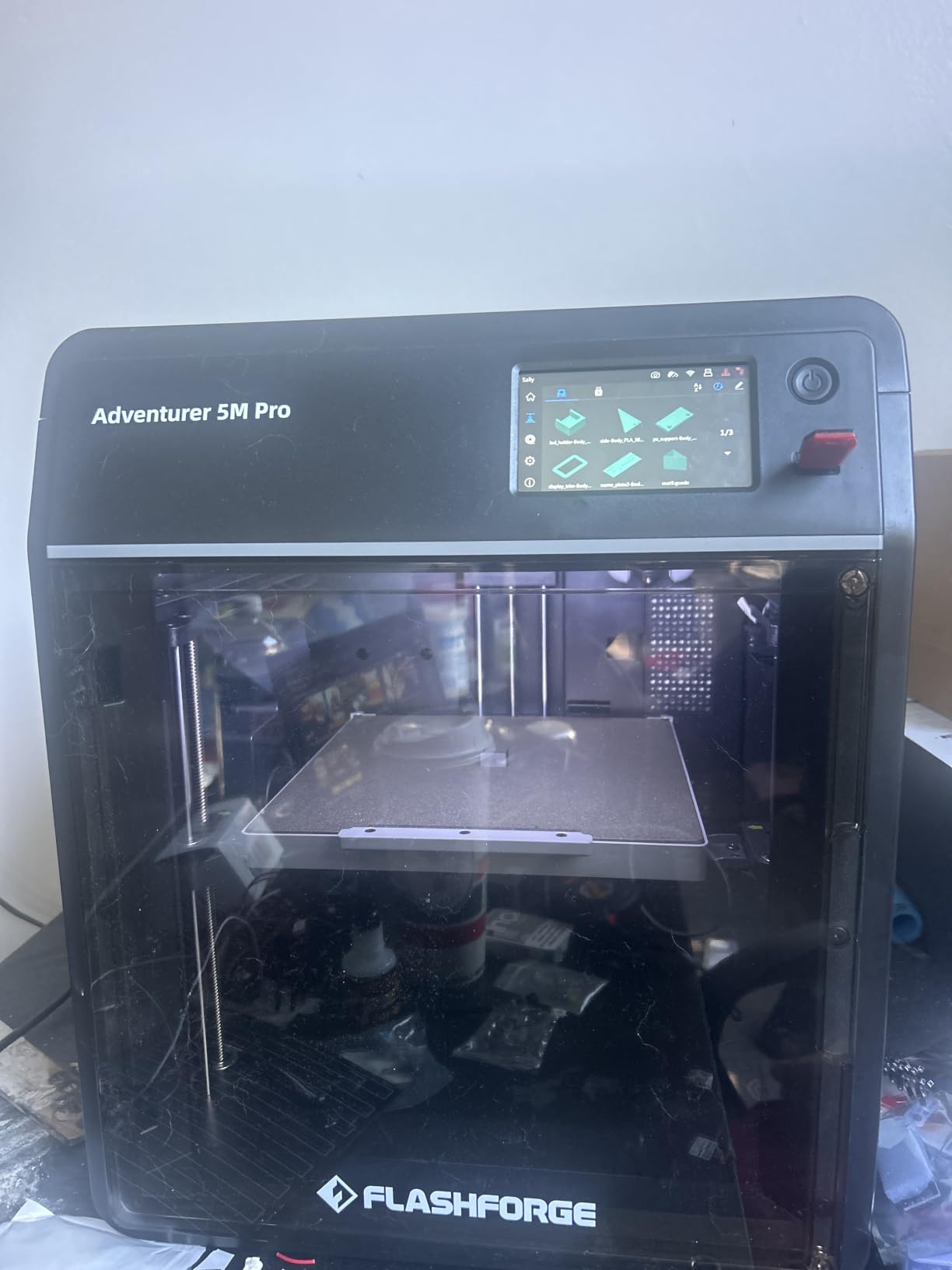 Flashforge Adventurer 5M Pro 3D Printer with 1-Click Auto Printing, 600mm/s High-Speed, Quick Detachable 280°C Nozzle, CoreXY All-Metal, 220x220x220mm customer photo 2